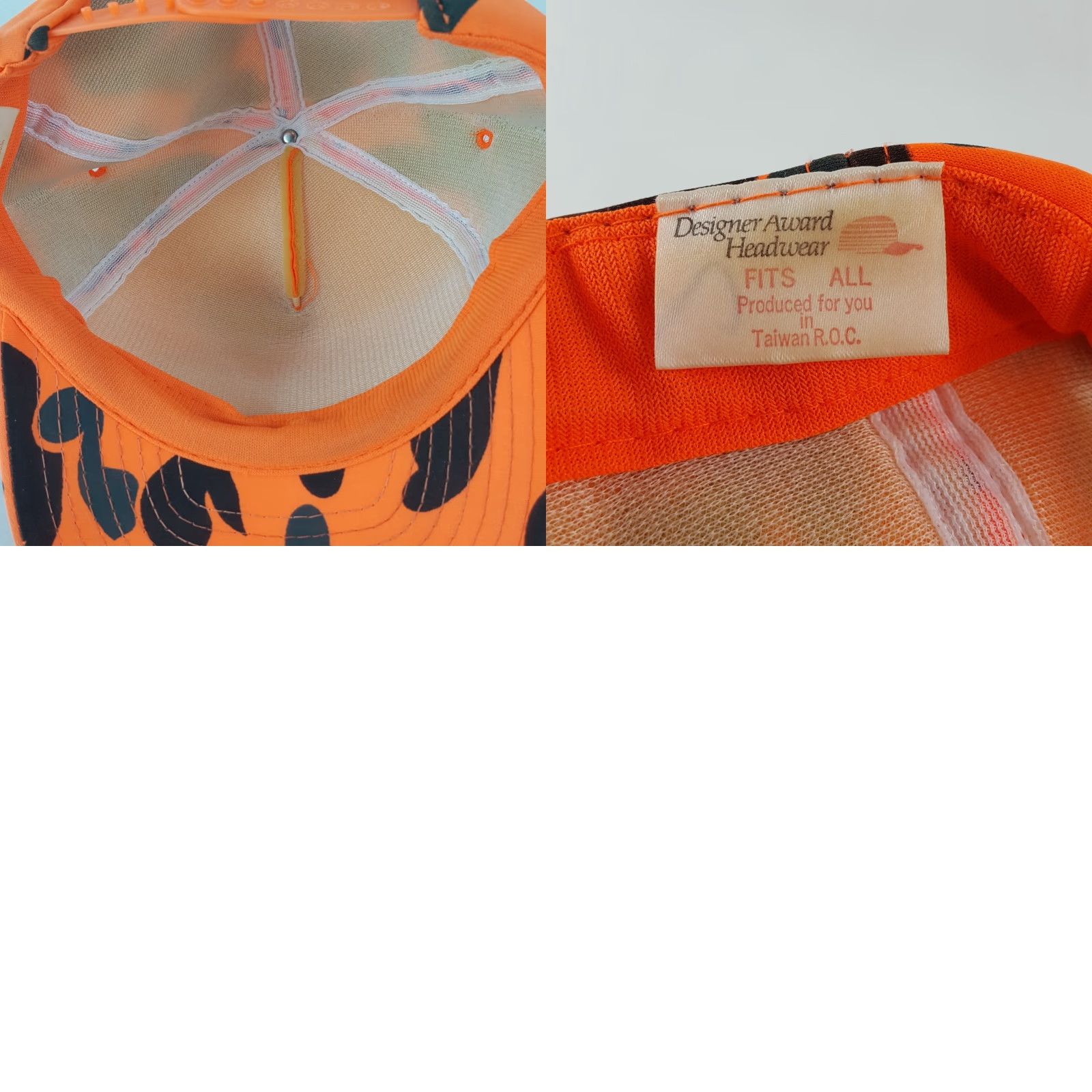 Vintage VINTAGE Dare Virginia Trucker Hat - Orange Camouflage Snapback Adjustable Cotton Baseball Cap - Men’s One Size - 90s 00s USA Outdoor Hunting Style Size ONE SIZE - 8 Thumbnail