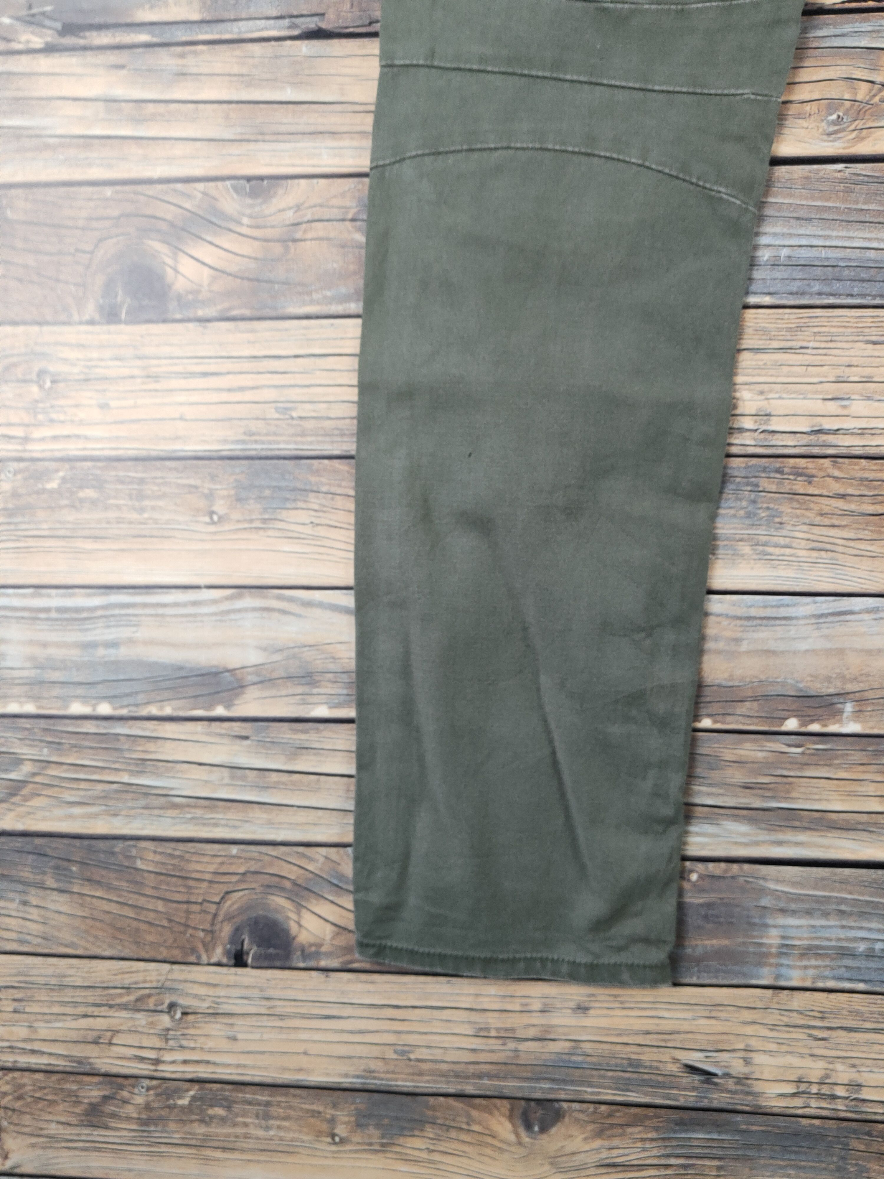 Japanese Brand DL Example bush Green Multipocket Tactical Cargo Pants #1342 Size US 33 - 9 Thumbnail