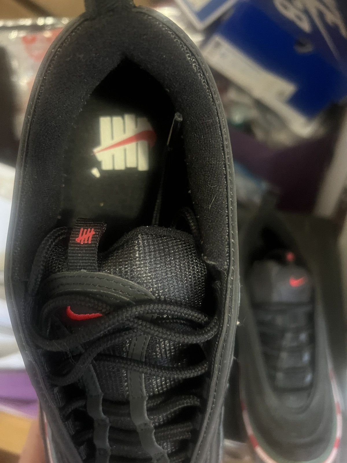 Nike Nike Undefeated x Air Max 97 OG Black Size 10.5 AJ1986 001 Size US 10.5 / EU 43-44 - 7 Thumbnail