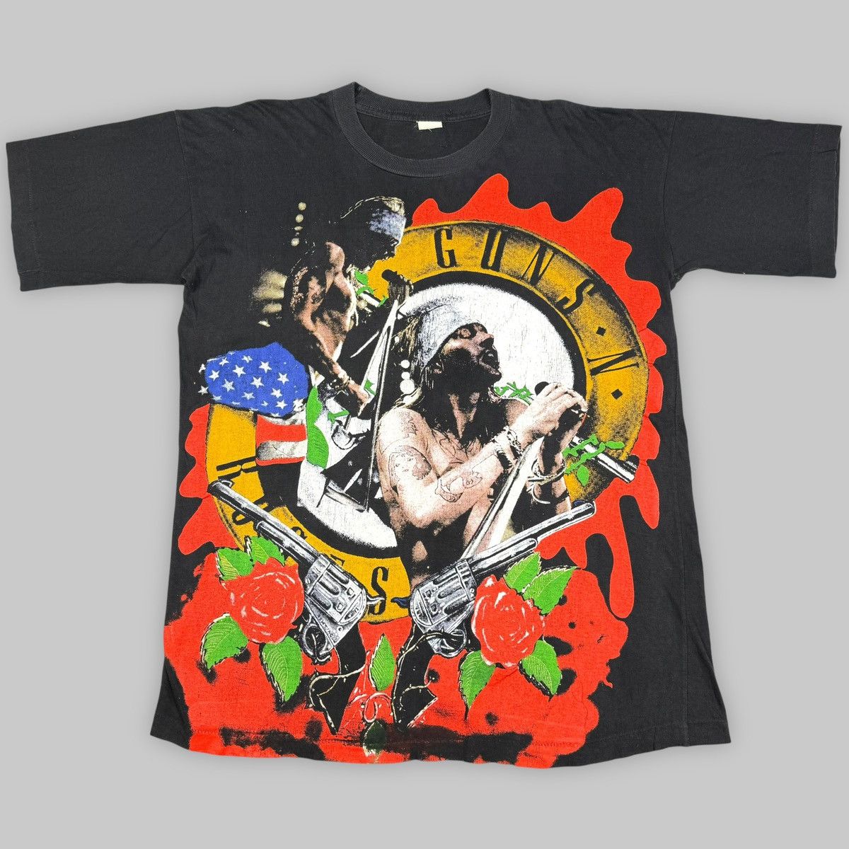 Band Tees Vintage Early 90s Guns N’ Roses Axl Kill Your Idols T Shirt Size US L / EU 52-54 / 3 - 1 Thumbnail
