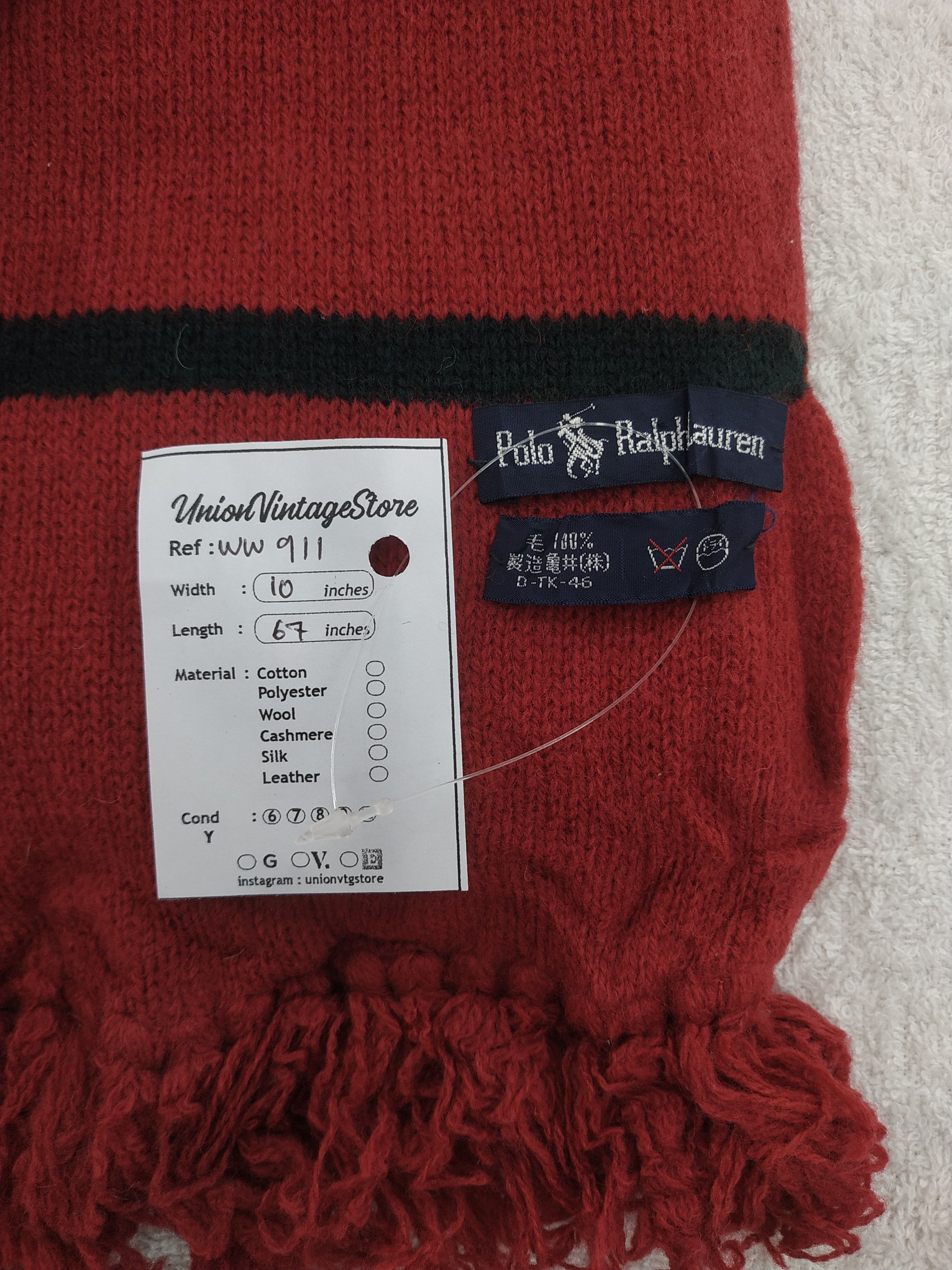 Polo Ralph Lauren Polo Ralph Lauren Scarf / Muffler / Neckwear - WW911 Size ONE SIZE - 4 Thumbnail