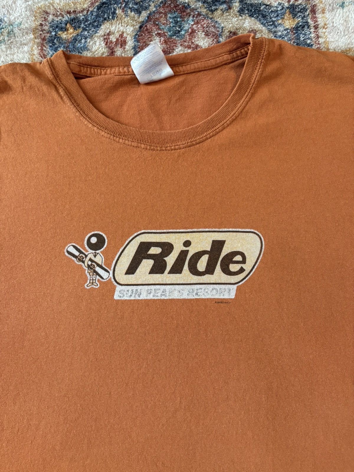 Vintage Ride Snowboarding DISTRESSED T-shirt Large Size US L / EU 52-54 / 3 - 4 Thumbnail