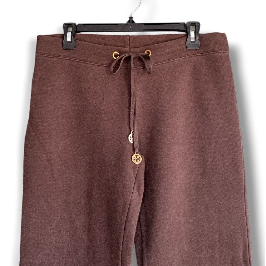 Tory Burch Tory Burch wide leg drawstring brown lounge sweatpants Size 34" / US 12 / IT 48 - 3 Thumbnail