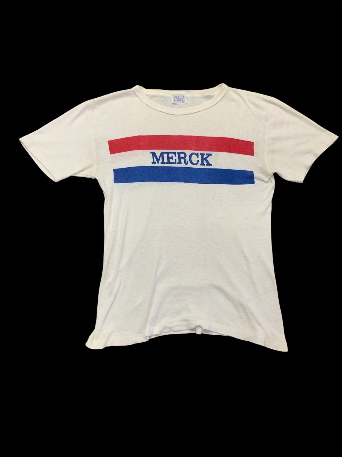 Other MERCK T-SHIRT 70’s 80’s Size US S / EU 44-46 / 1 - 1 Thumbnail