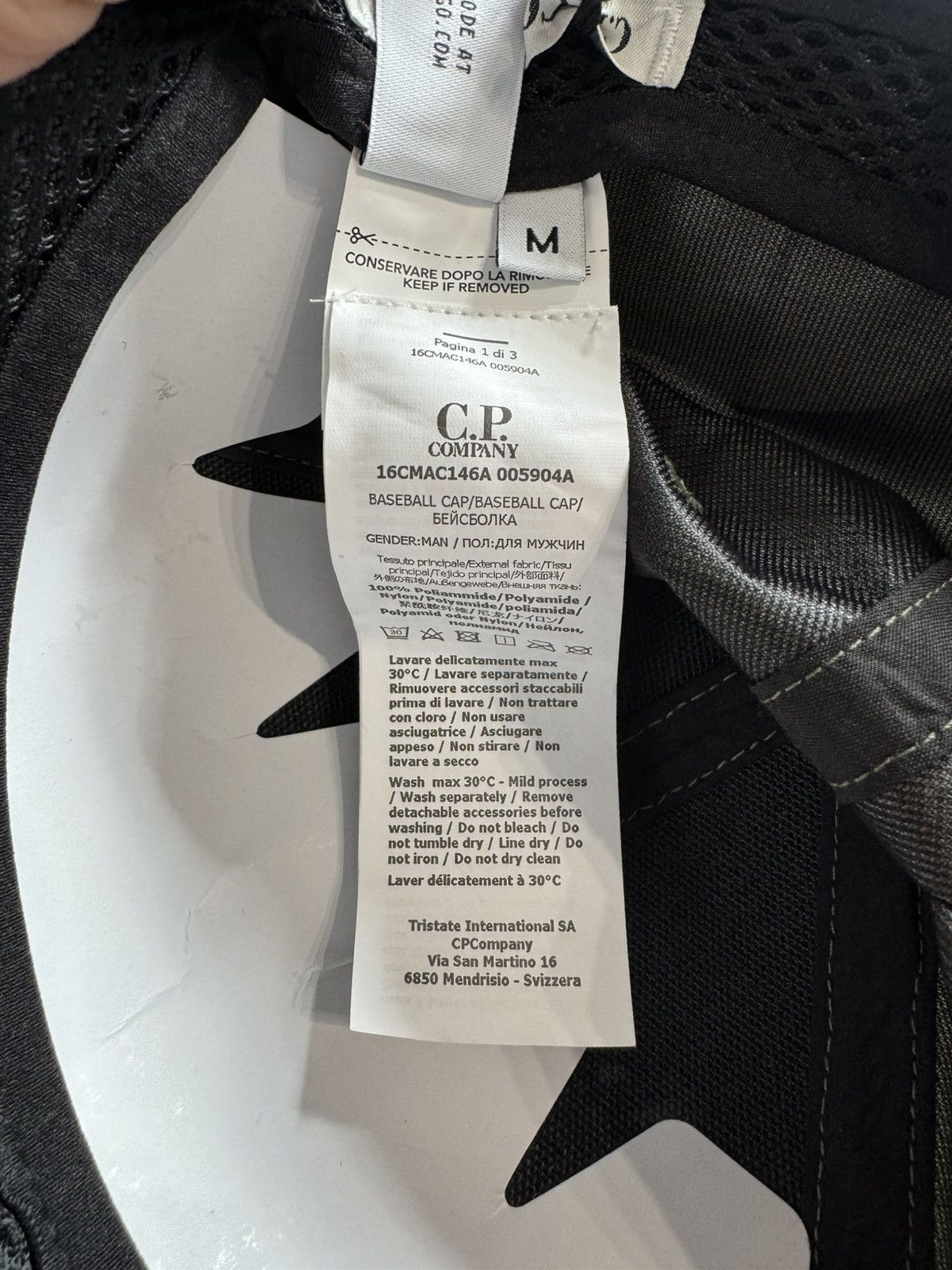 C.P. Company C.P Company Baseball Cap Size 38 - 6 Thumbnail