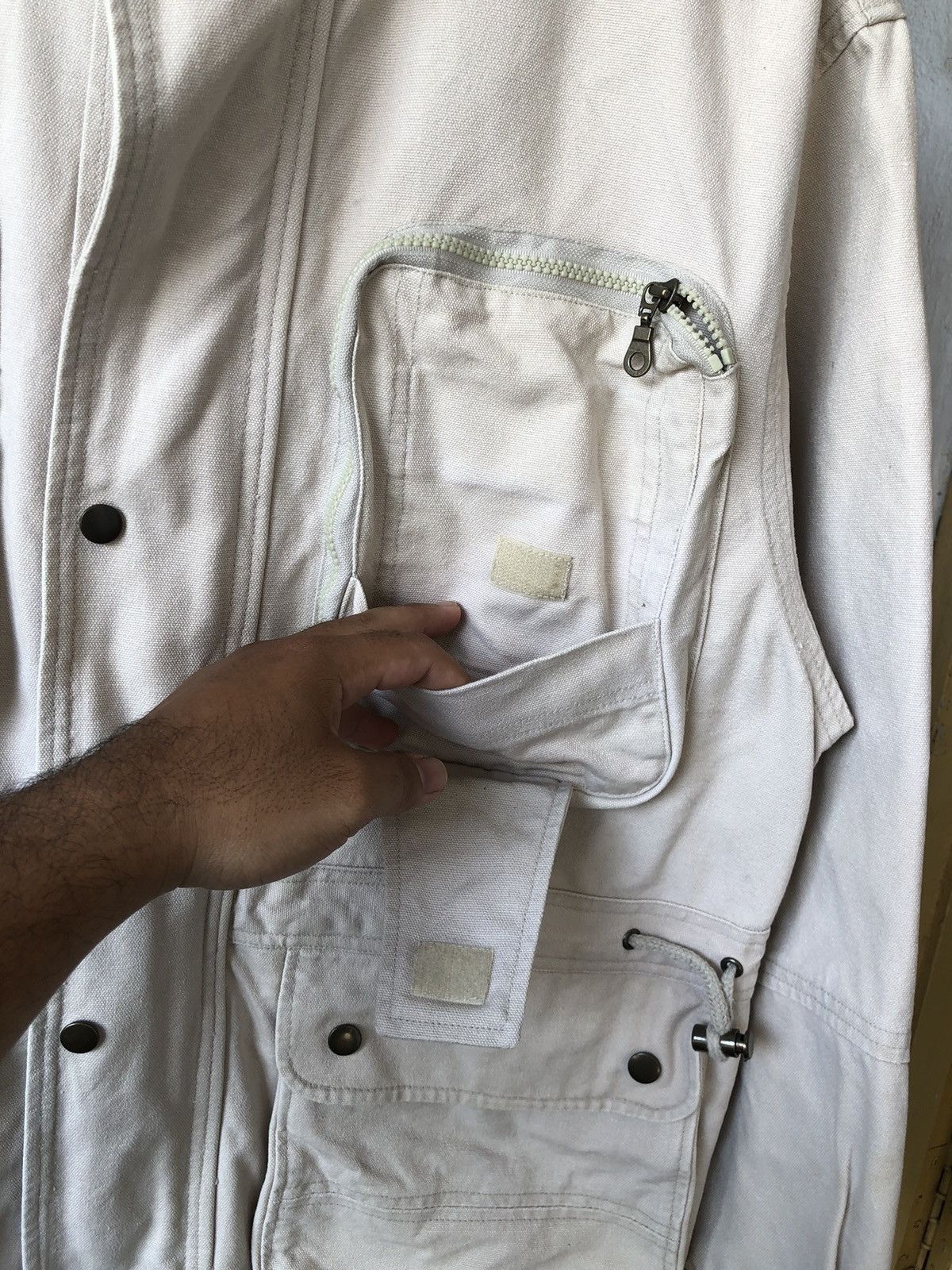 Japanese Brand Korean Designer❗️St.Next Chore Tactical Multipocket Jacket Size US XL / EU 56 / 4 - 5 Thumbnail