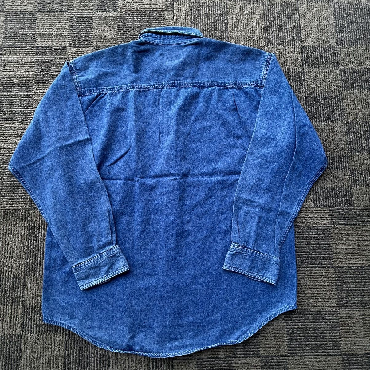 Vintage Vtg Kellogg’s Corn Flakes Embroidered Graphic Denim Shirt Size US L / EU 52-54 / 3 - 7 Thumbnail