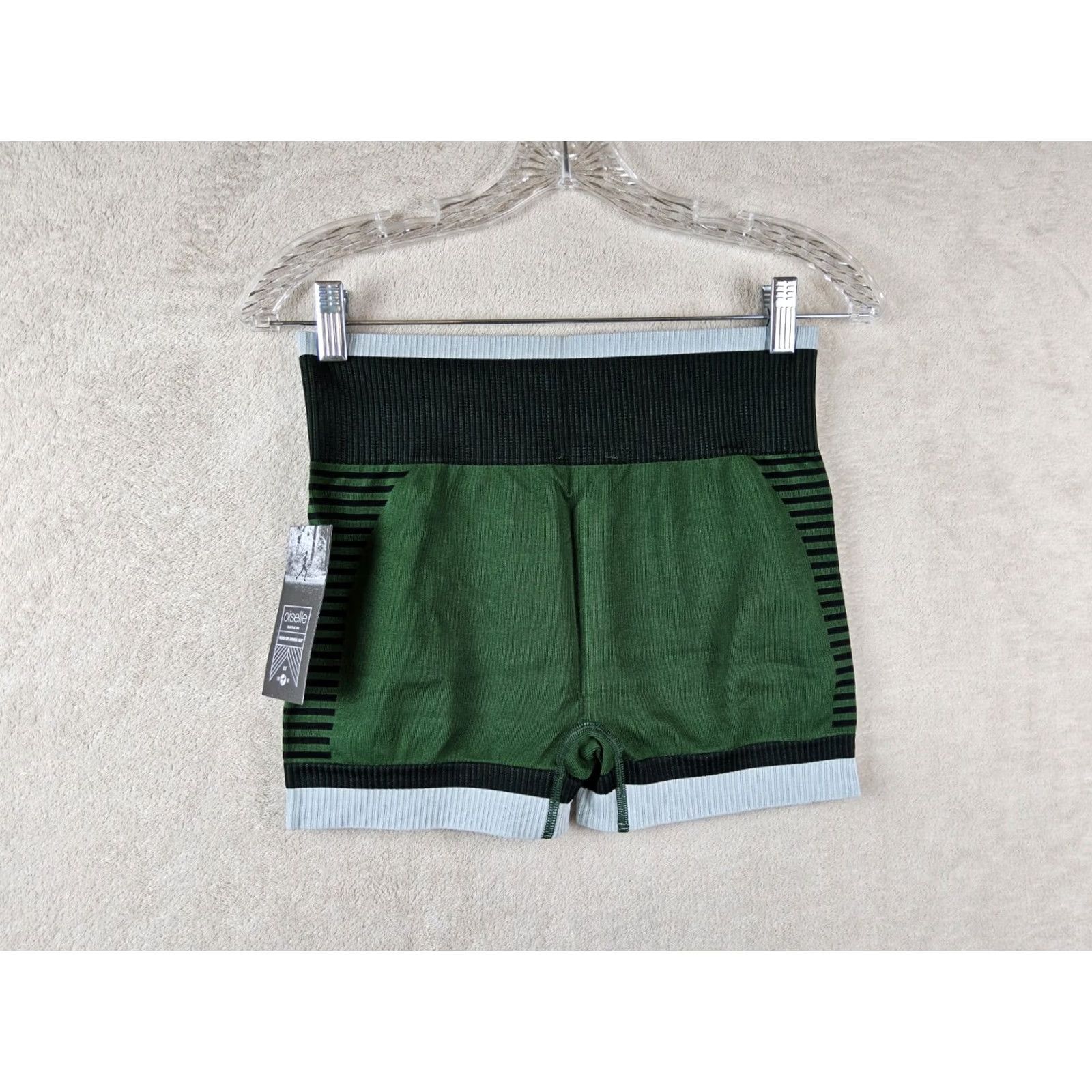 Vintage Oiselle Shorts Women Athletic Seamless Racer Size S Blue 3" Inseam Size 28" / US 6 / IT 42 - 3 Thumbnail