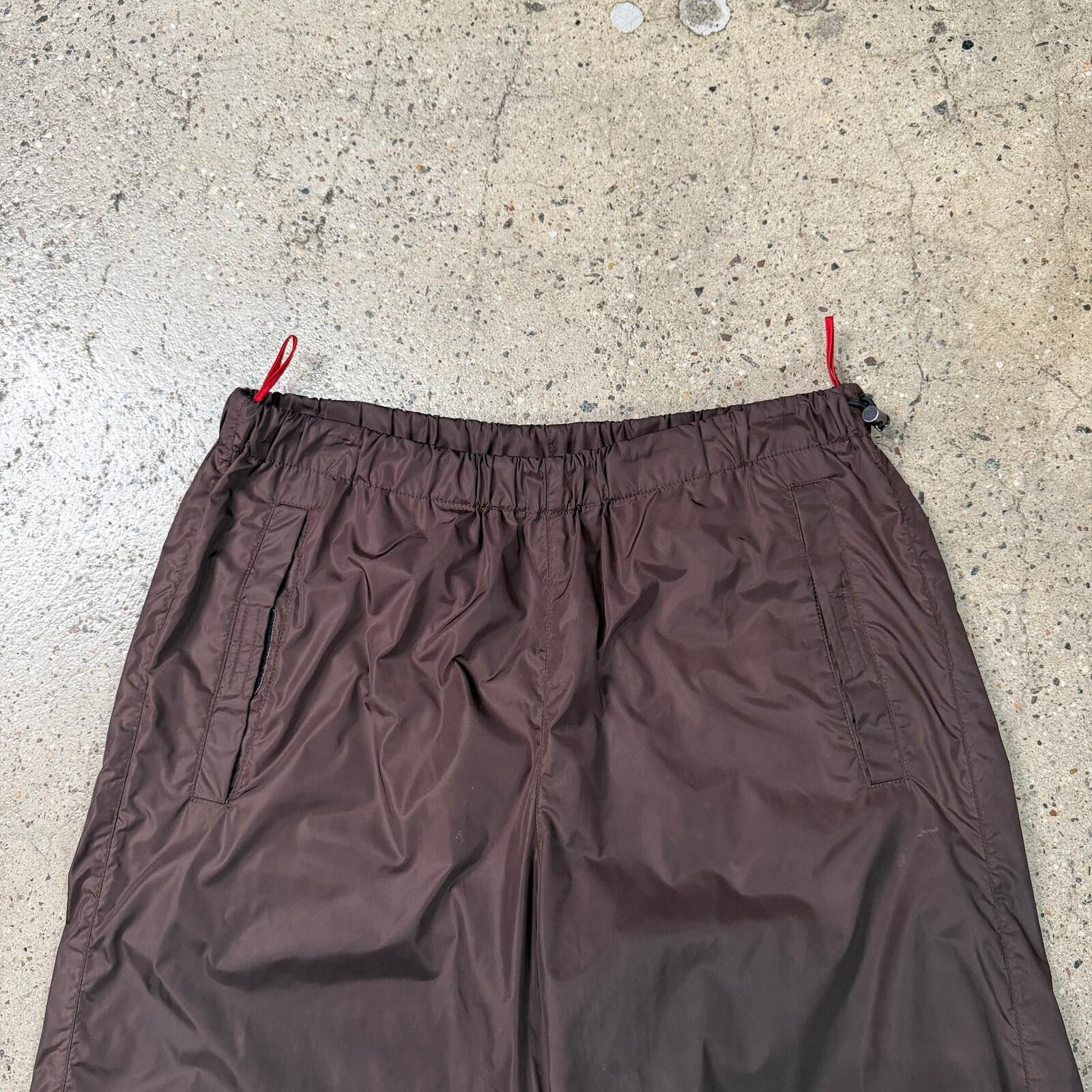 Prada Prada Nylon Straight Leg Pants Size 30" / US 8 / IT 44 - 4 Thumbnail