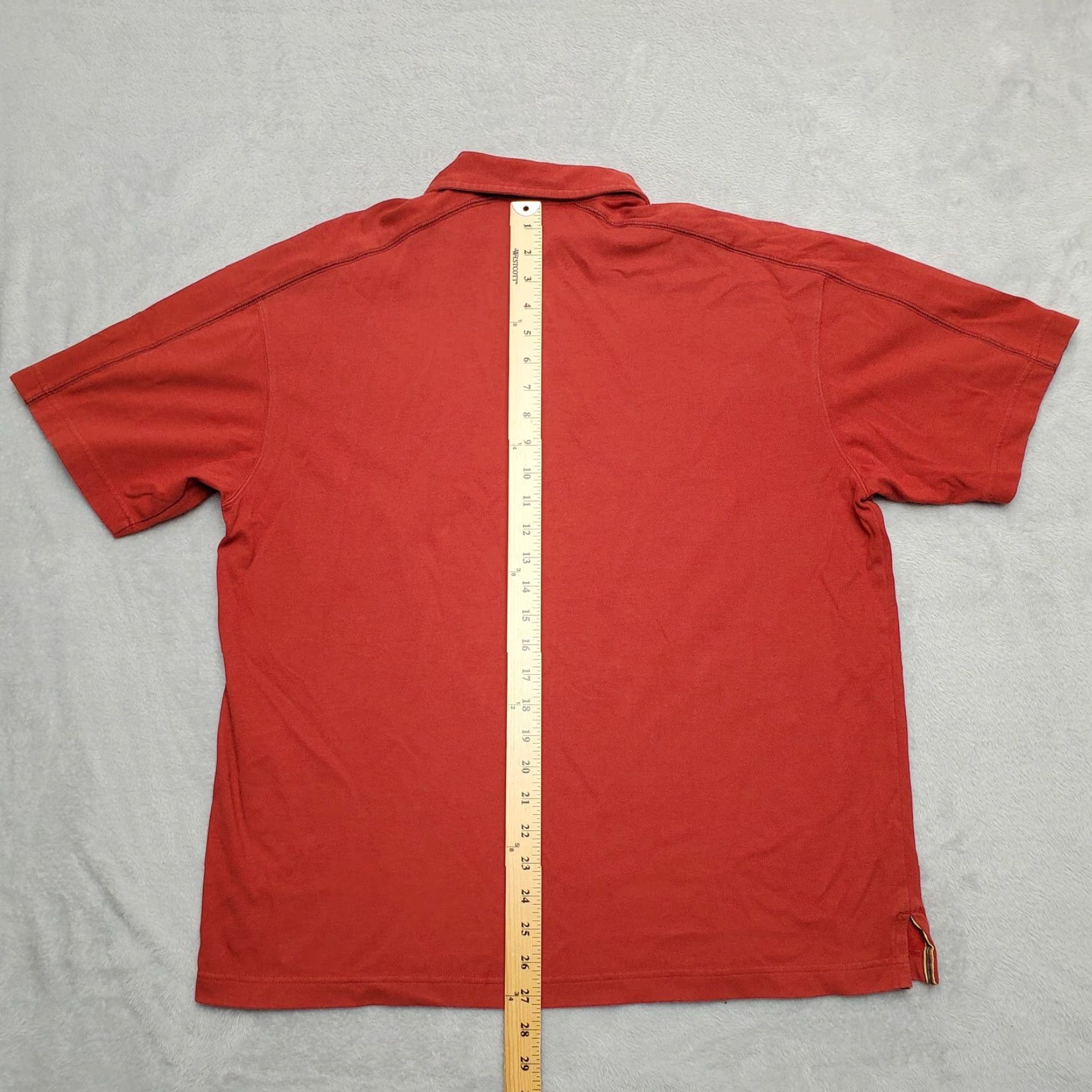 Vintage VINTAGE REI Polo Shirt Mens L Red Recycled Organic Cotton Blend Outdoor Casual Polo Shirt Mens L Red Outdoor Casual Size US L / EU 52-54 / 3 - 7 Thumbnail