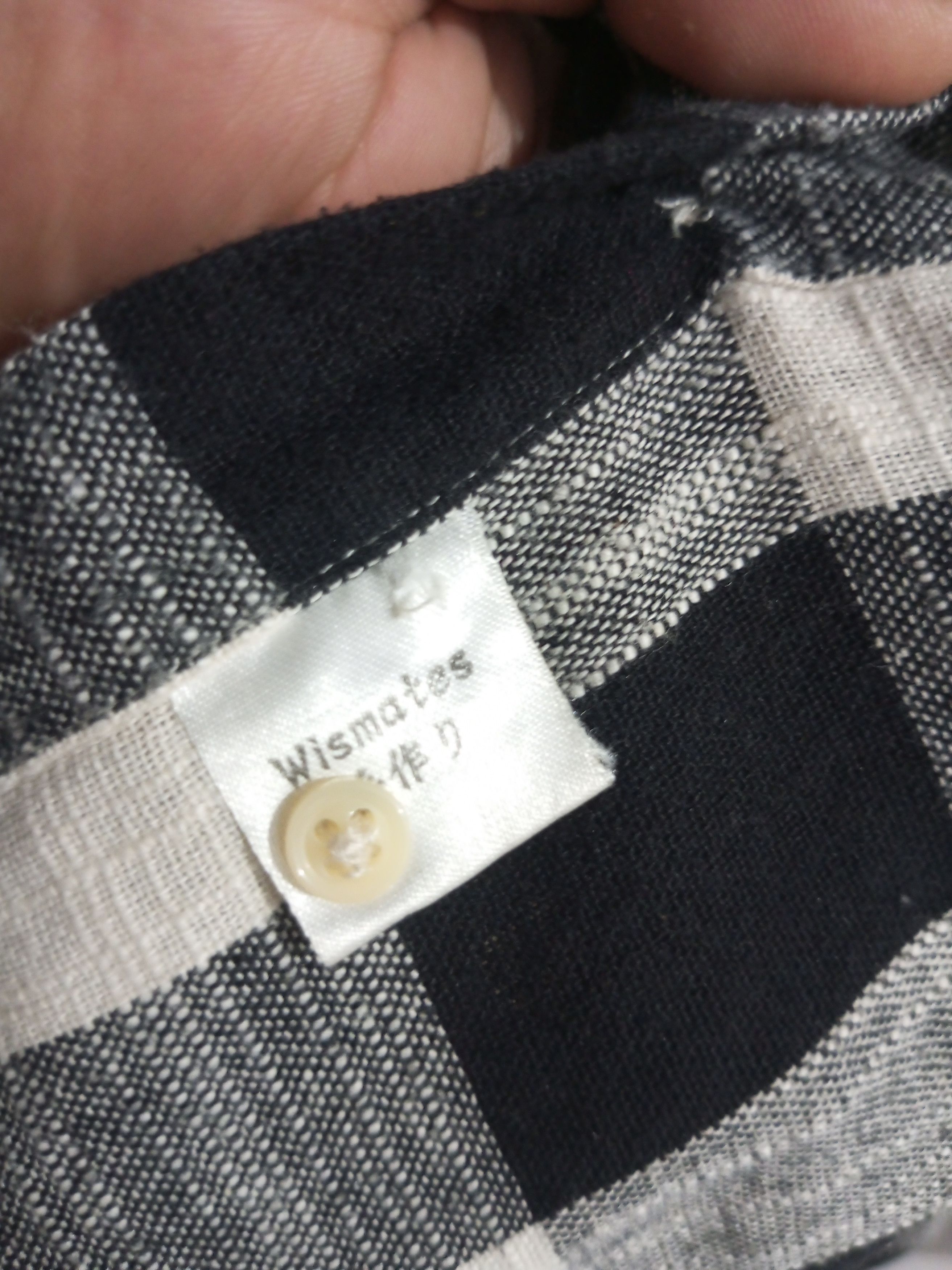 Japanese Brand Vintage wismates snap long sleeve shirt Size US M / EU 48-50 / 2 - 10 Thumbnail