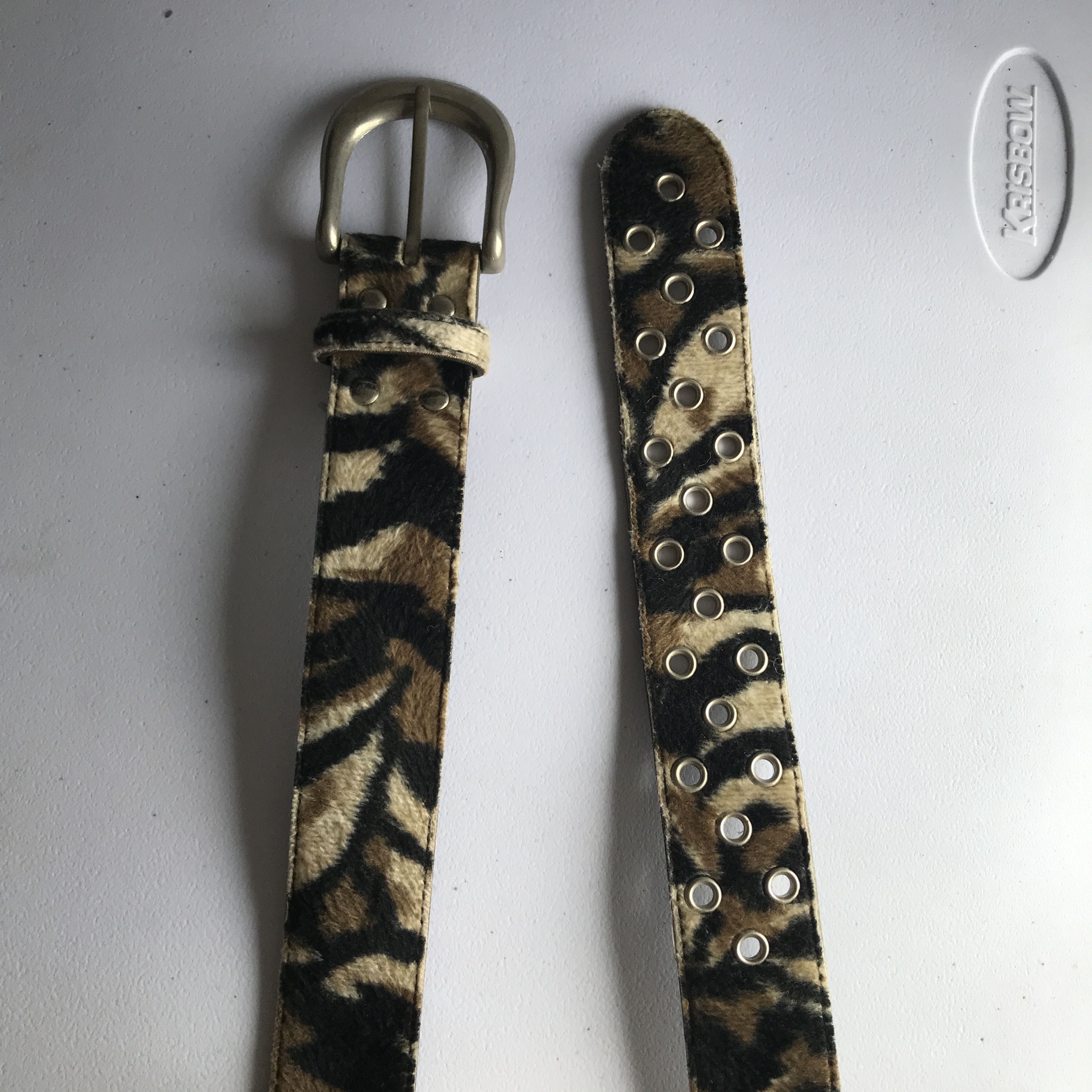 Japanese Brand Tiger pattern belt Size ONE SIZE - 4 Thumbnail