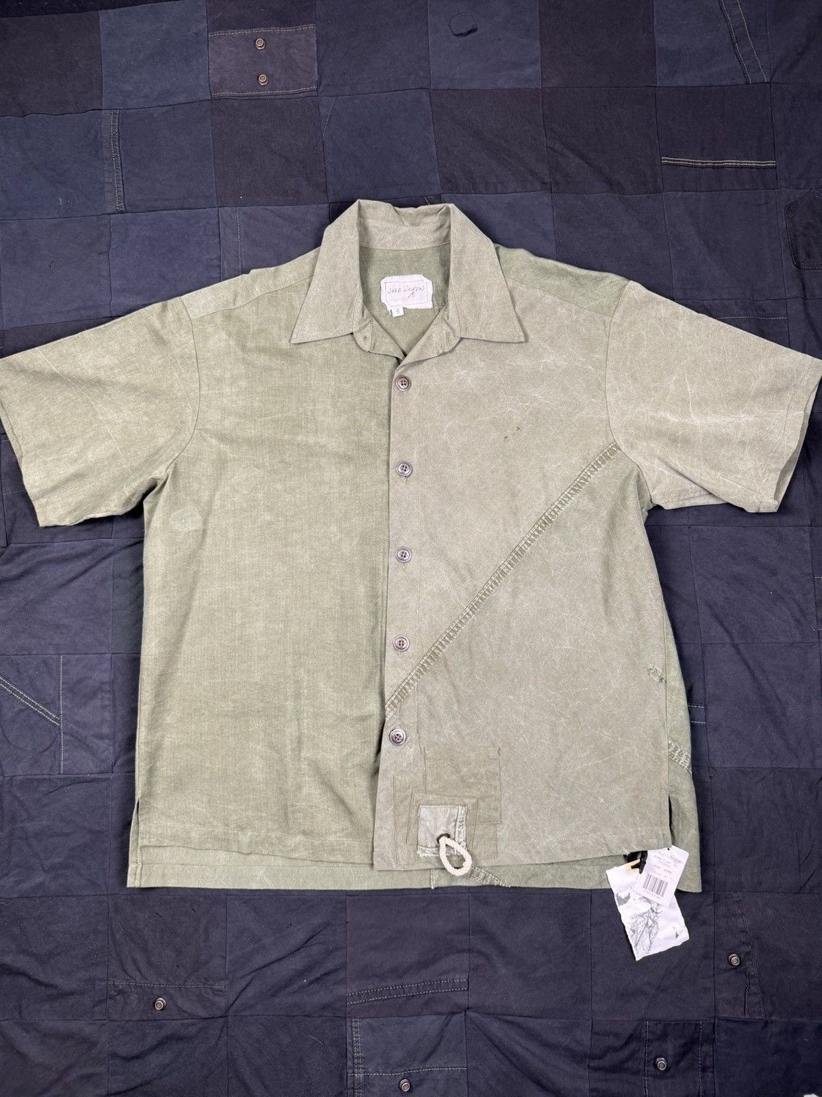 Greg Lauren Army Tent Short Sleeve Studio Size US L / EU 52-54 / 3 - 1 Thumbnail
