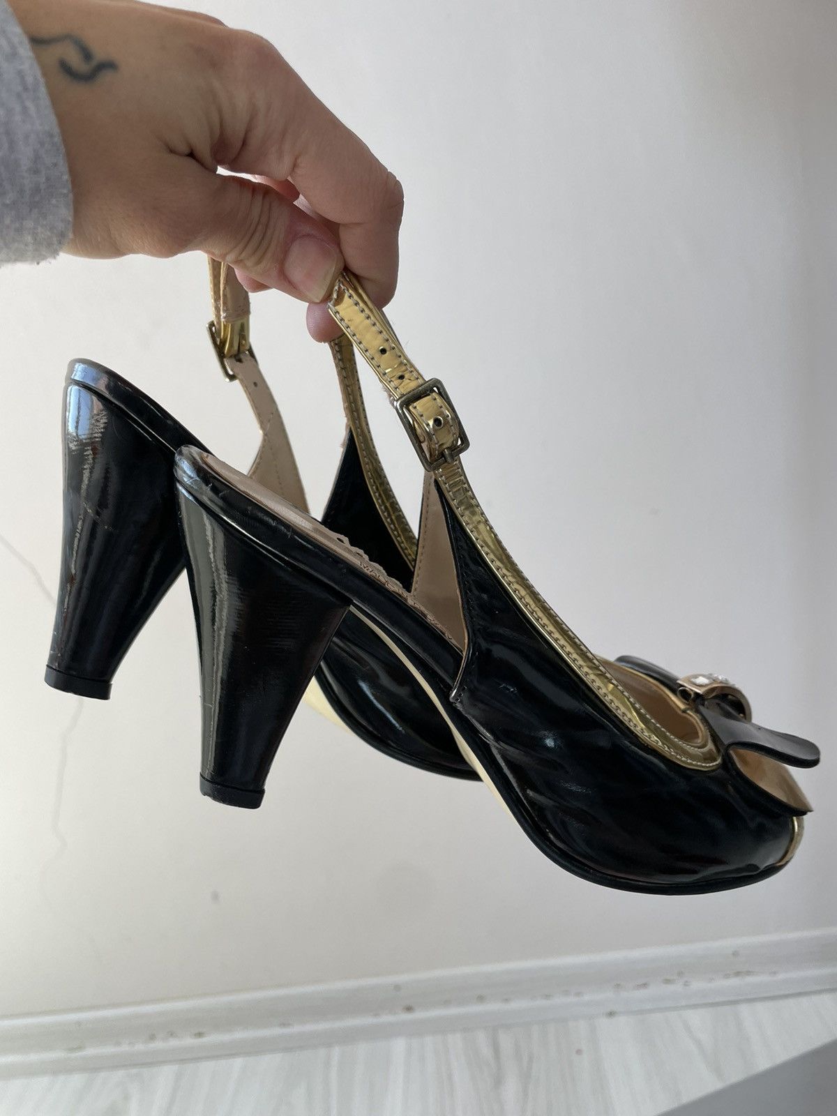 Vintage Vintage heels Size US 8.5 / IT 38.5 - 8 Thumbnail