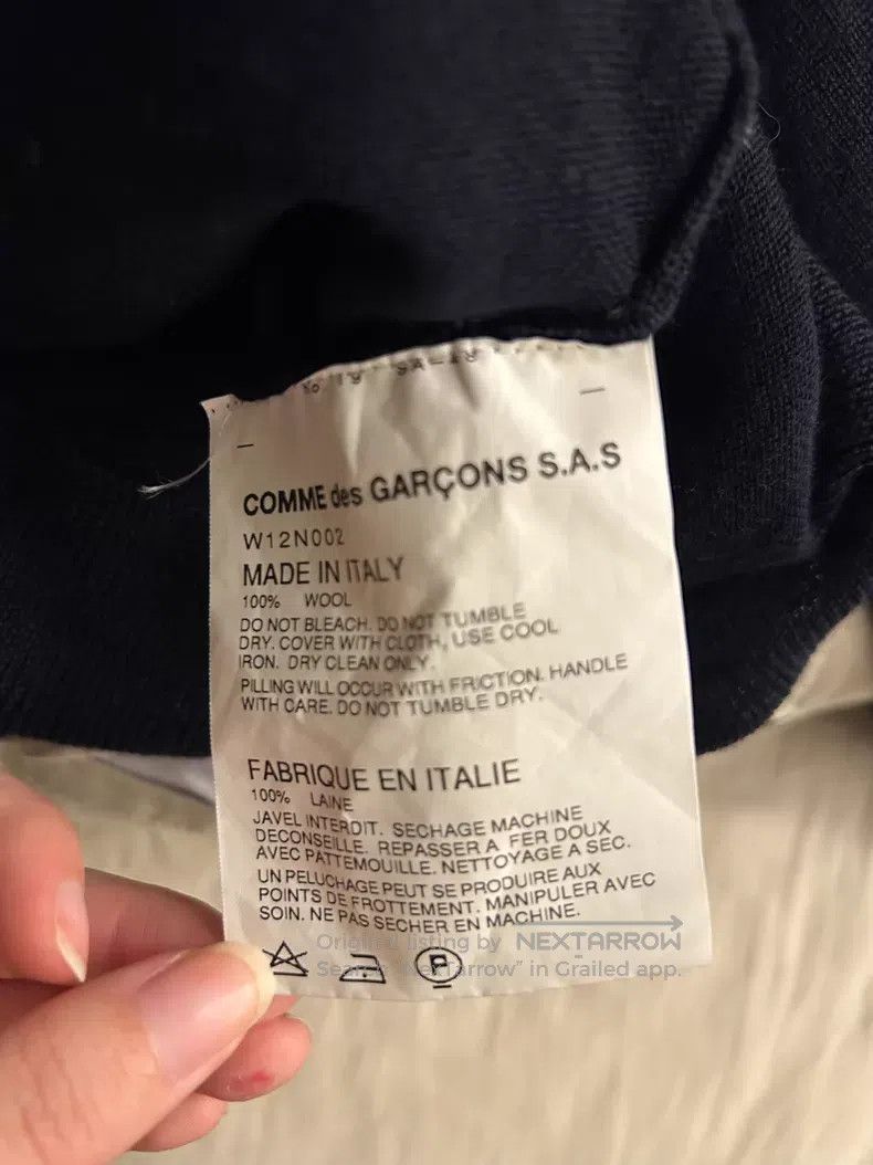 Comme des Garcons Comme des Garcons Wool blend cardigan Size XS / US 0-2 / IT 36-38 - 4 Thumbnail