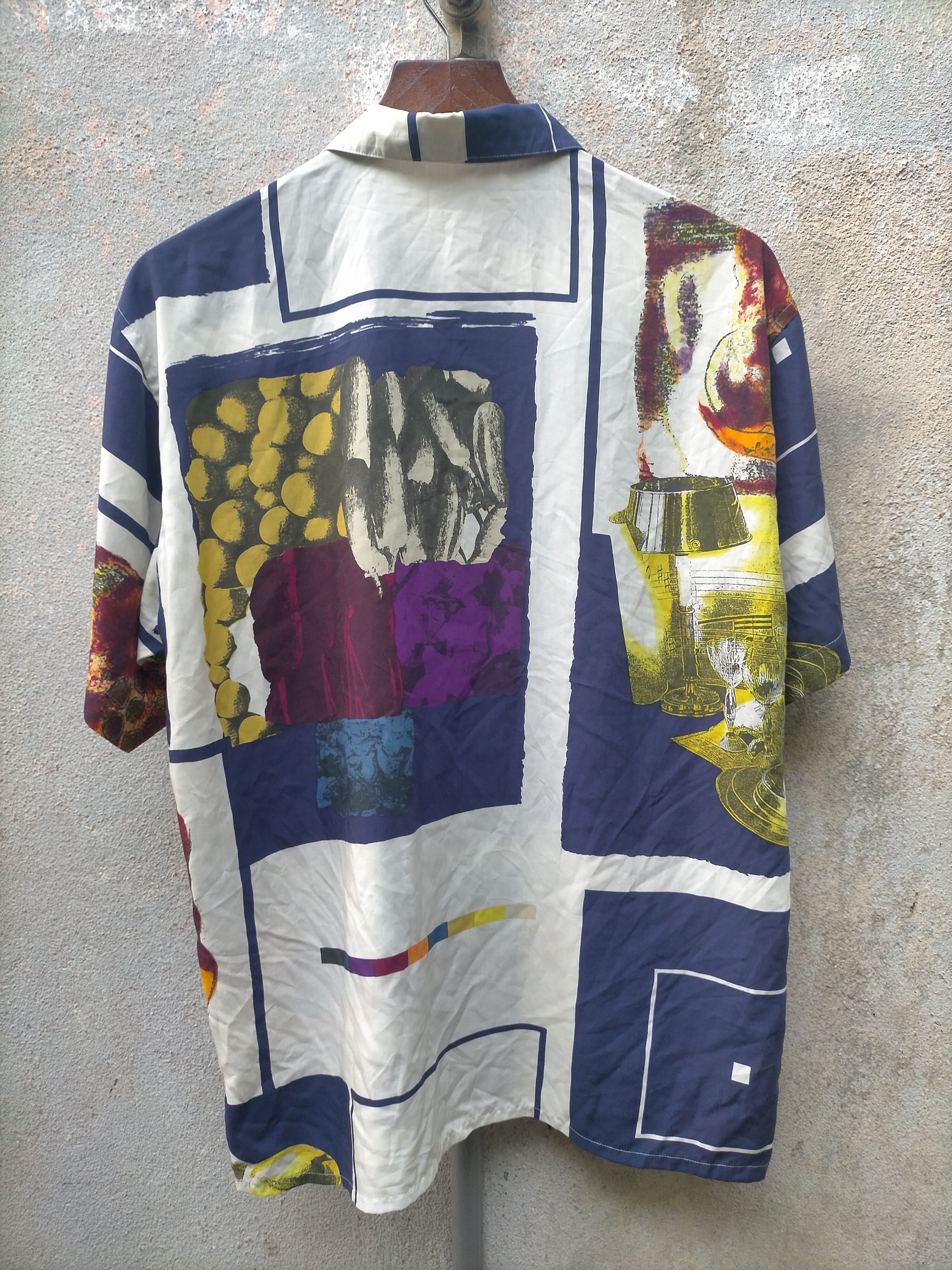 Japanese Brand × Vintage Vintage Dolce Elegante Art Shirts Size US L / EU 52-54 / 3 - 2 Thumbnail