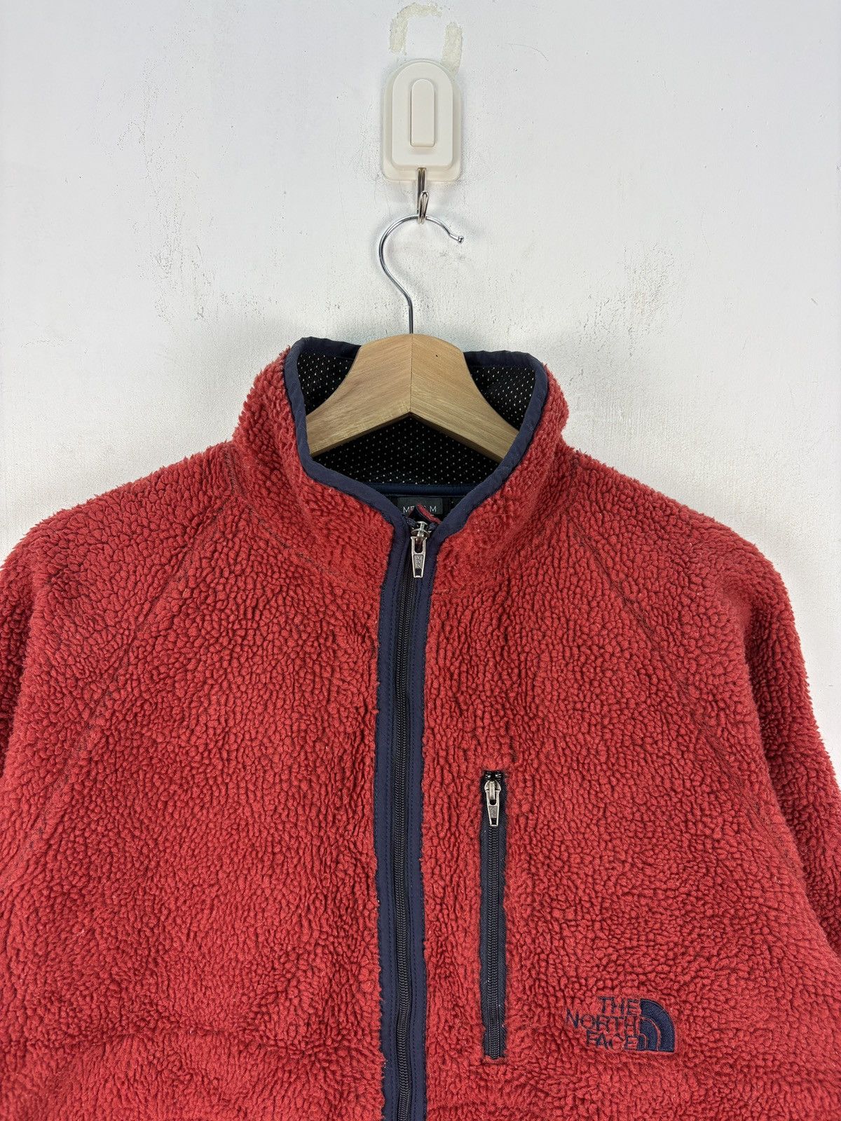 The North Face × Vintage Vintage The North Face Deep Pile Fleece Sherpa Jacket Wind Size US M / EU 48-50 / 2 - 6 Thumbnail