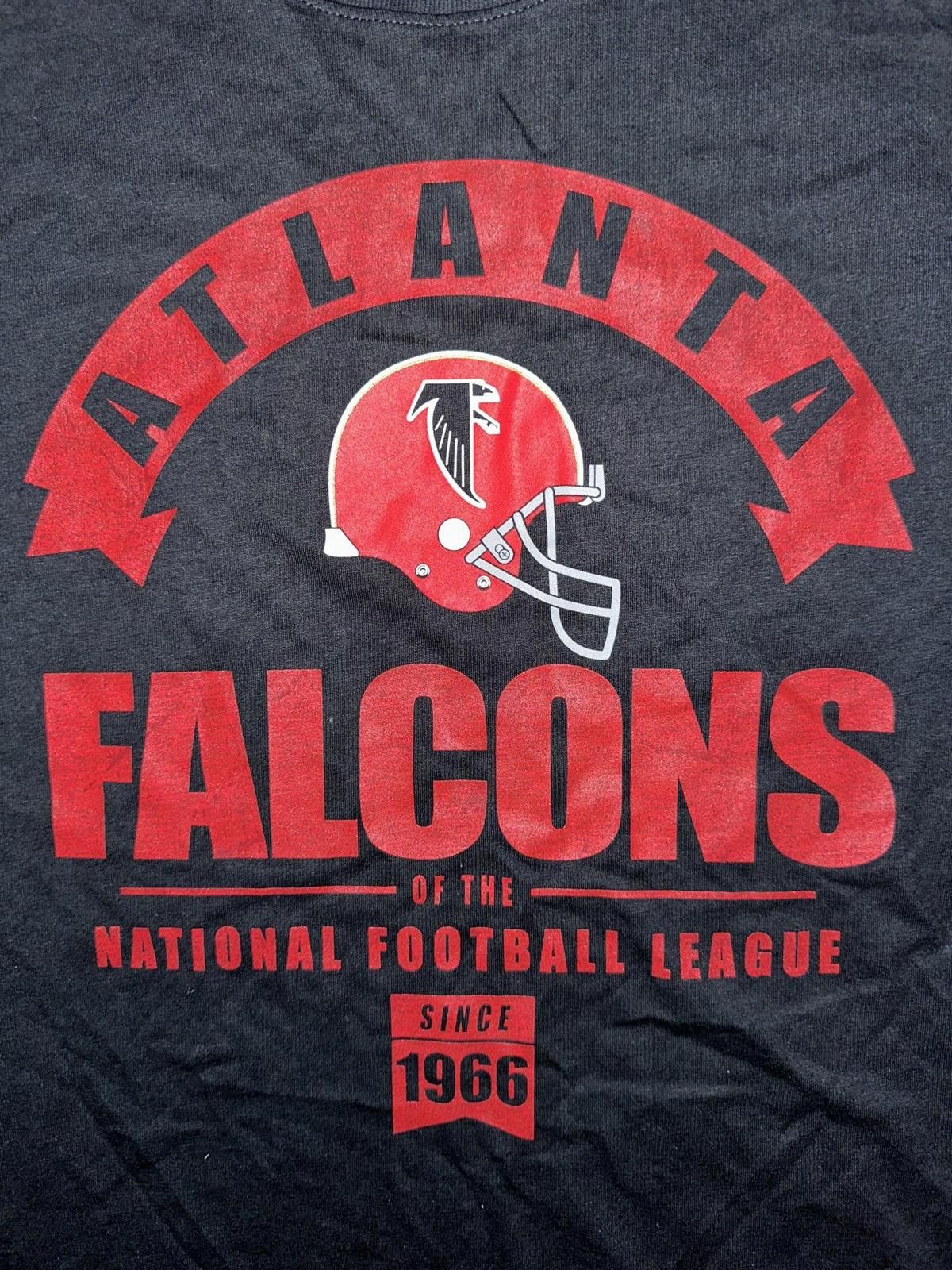 Nike Mena NFL Atlanta Falcons Helmet Logo Black Nike Tee Size US XL / EU 56 / 4 - 5 Thumbnail