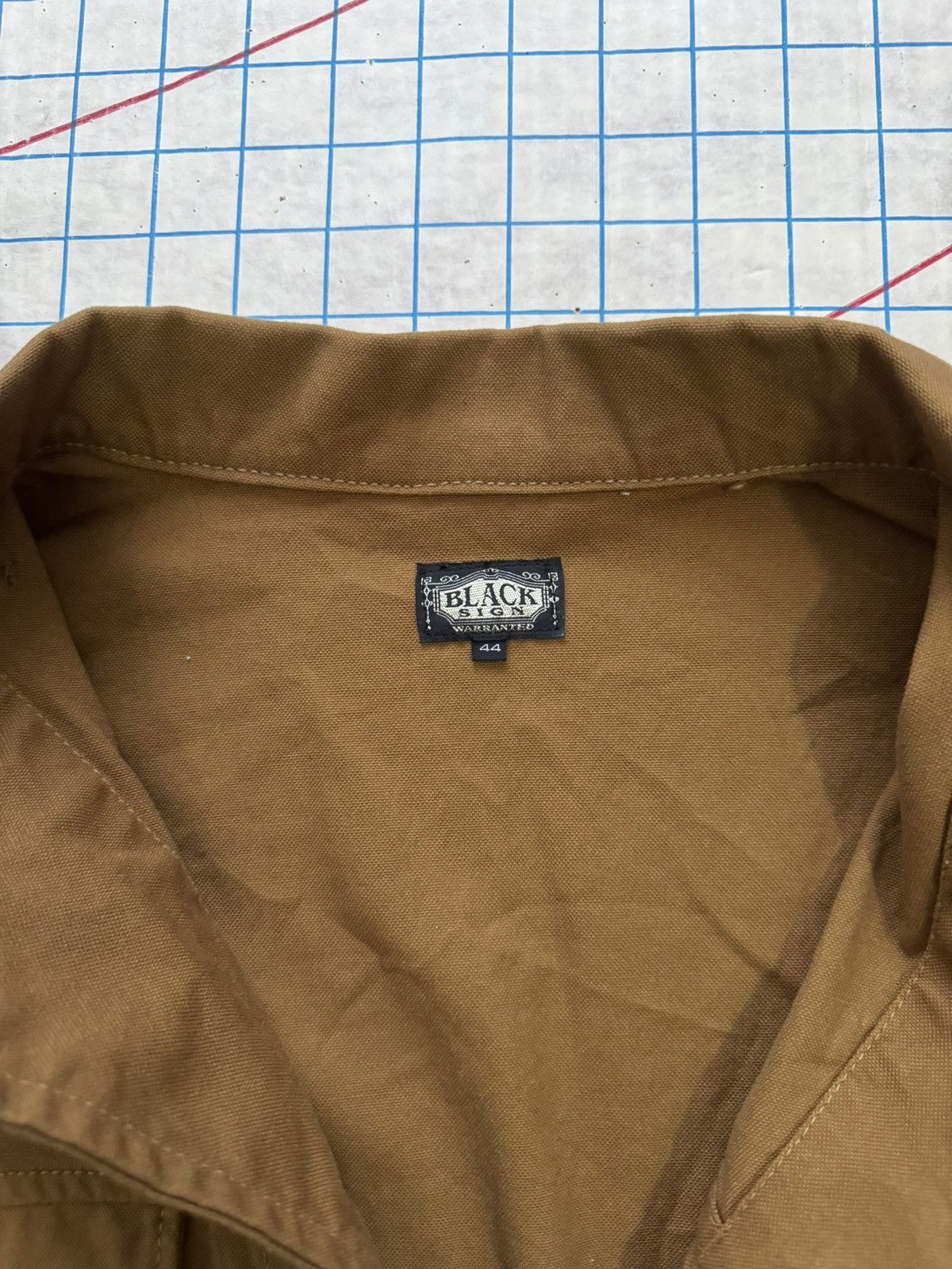 BLACK SIGN × Japanese Brand New With Tag Black Sign Four Pocket Field Jacket Size 44 XL Size US XL / EU 56 / 4 - 5 Thumbnail