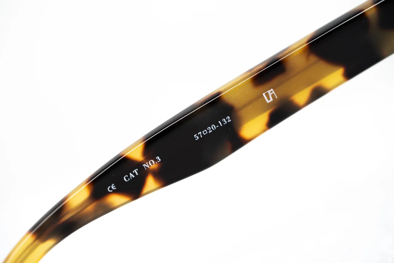 Ann Demeulemeester Ann Demeulemeester Sunglasses Tortoise Shell Tone and Grey Size ONE SIZE - 10 Thumbnail