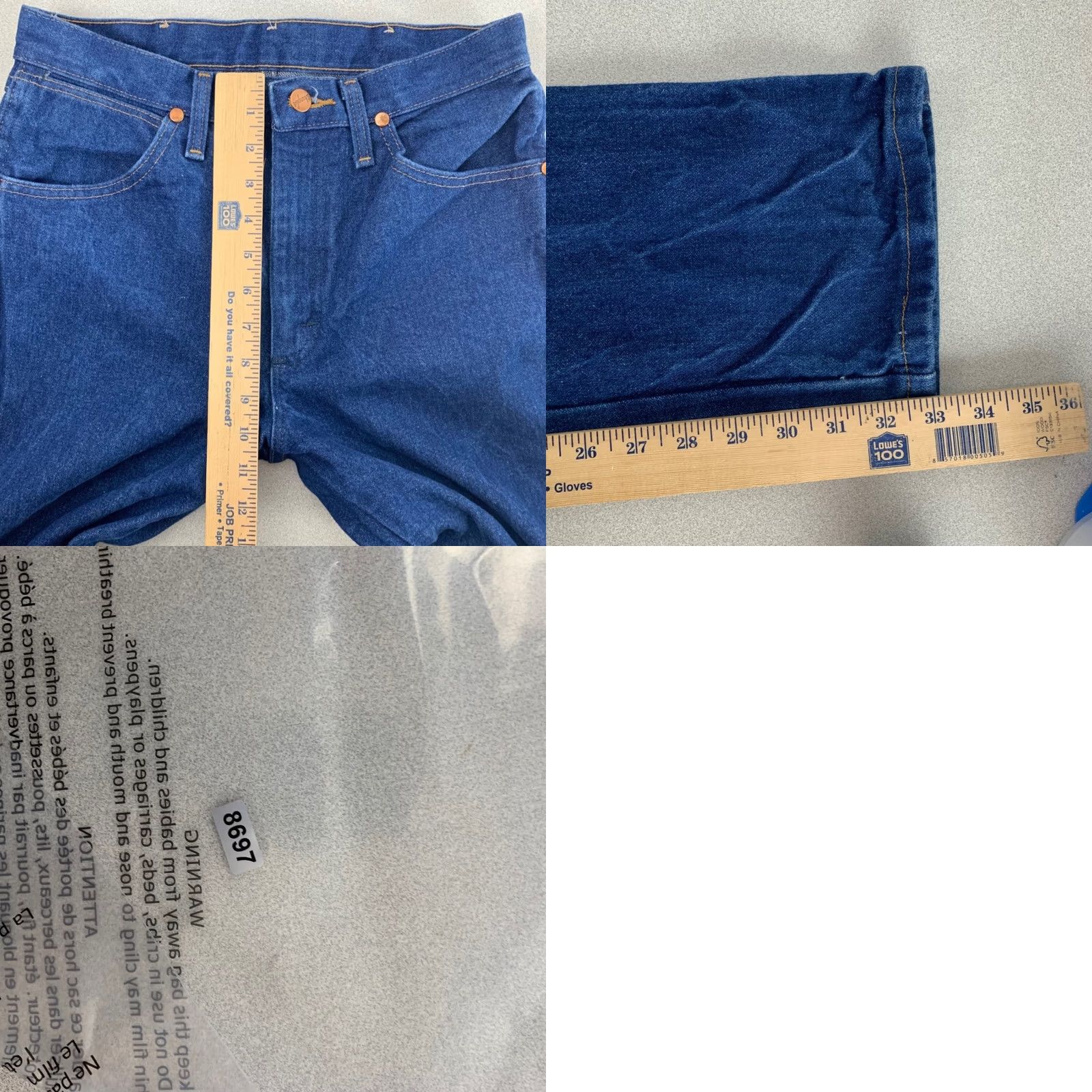 Wrangler - "Wrangler 13MWZ" is the core brand Size US 29 - 8 Thumbnail