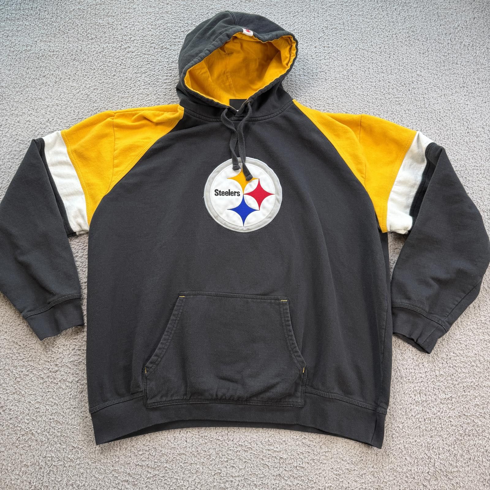 NFL Pittsburgh Steelers NFL Team Apparel Hoodie Mens Sweatshirt Size US XL / EU 56 / 4 - 1 Thumbnail