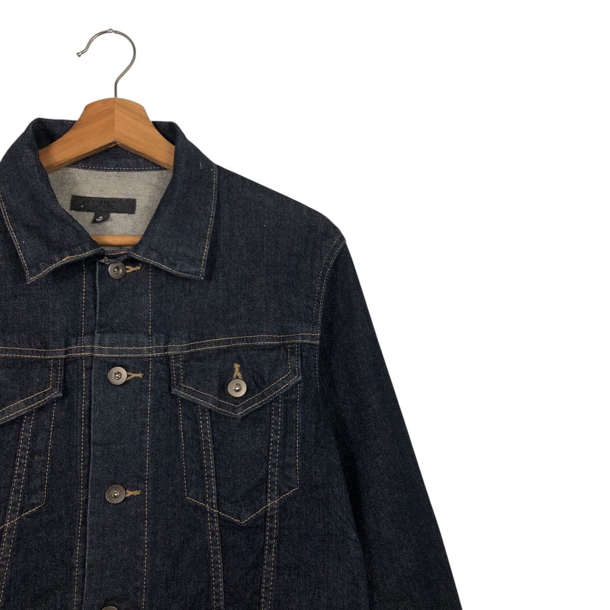 Japanese Brand 📌Vintage Biker Denim Jacket Uniqlo Japan Issey Miyake Size US M / EU 48-50 / 2 - 7 Thumbnail