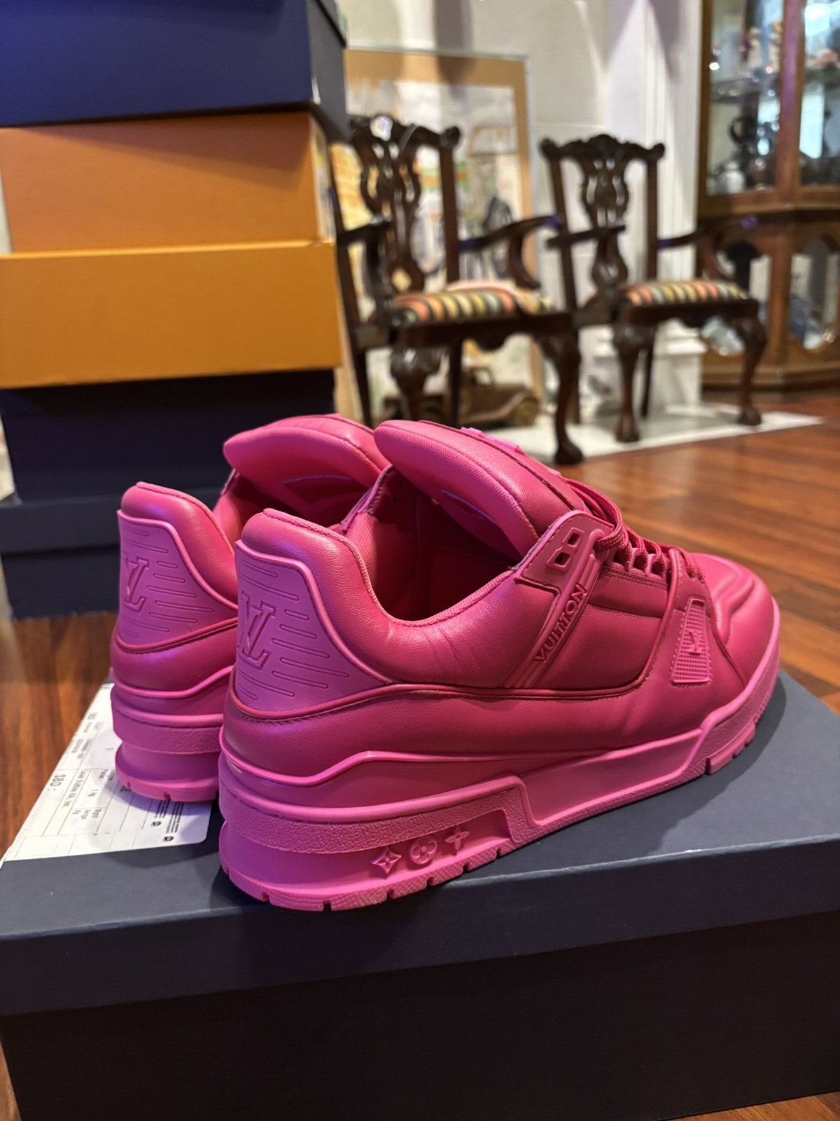 Louis Vuitton Louis vuitton trianer sneaker Size US 7.5 / EU 40-41 - 4 Thumbnail