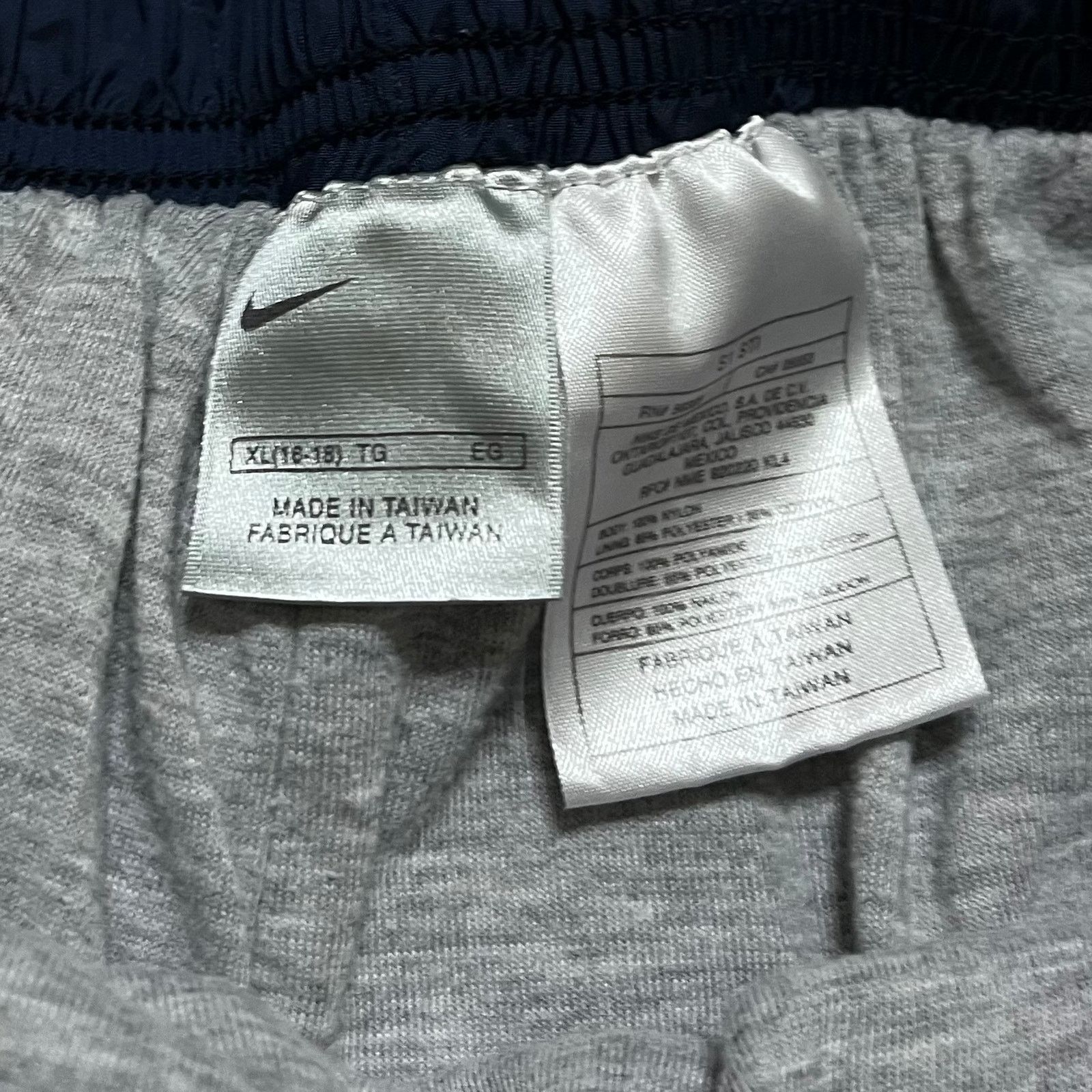 Nike Nike Y2K Baggy Skater Lined Solid Navy Trackpants XL Size US 32 / EU 48 - 4 Thumbnail