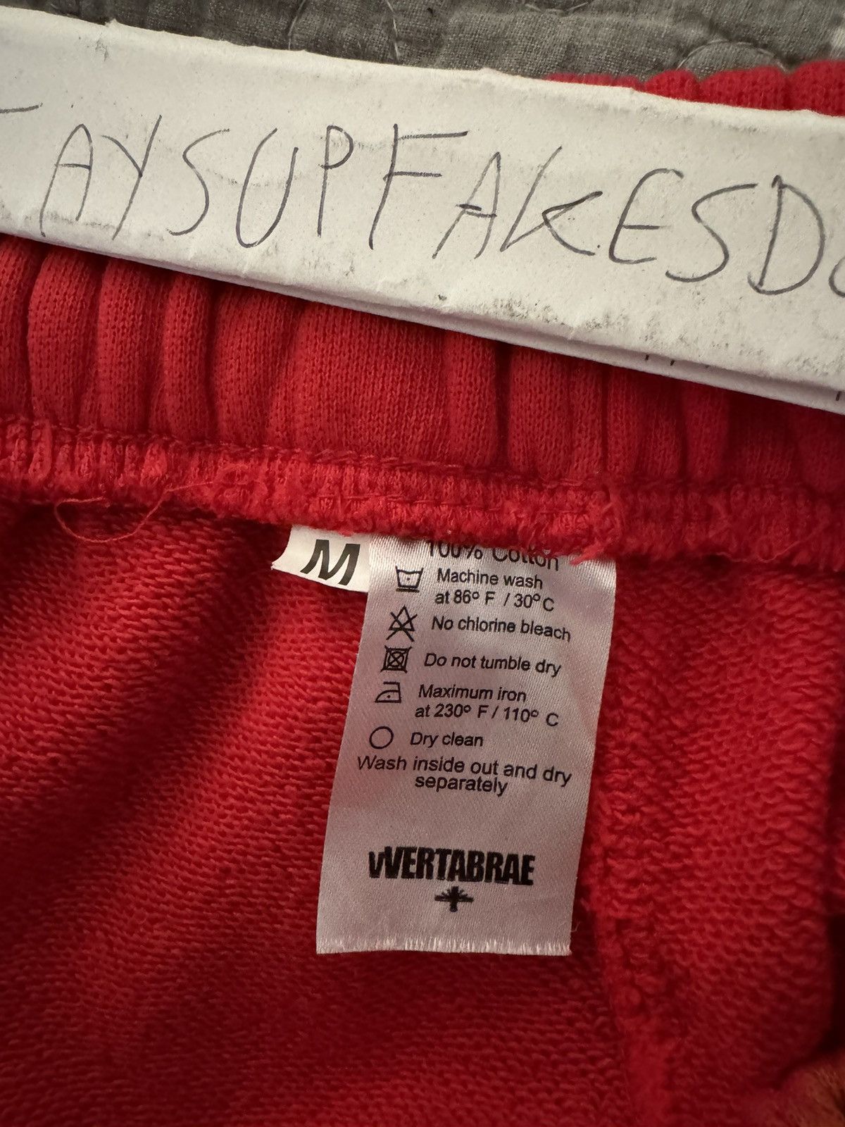 Vertabrae Vertabrae D-3 Sweatshorts Red Size Medium Size US 32 / EU 48 - 4 Thumbnail