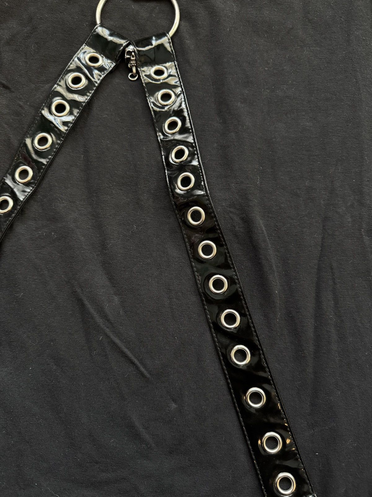 Other 🦇 Queen of Darkness avant garde bondage gothic tank top Y2K Size US L / EU 52-54 / 3 - 3 Thumbnail