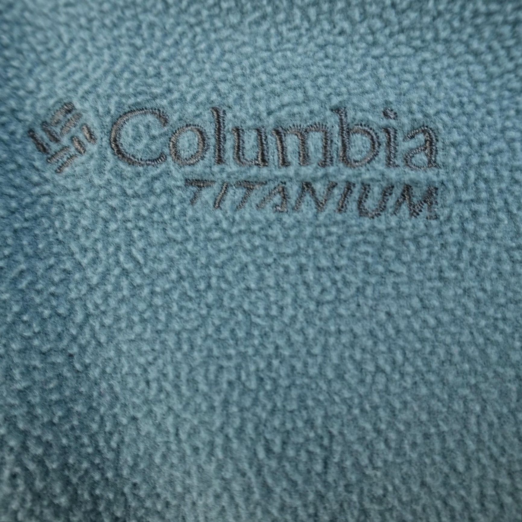 Vintage Columbia Jacket Mens L Blue Titanium Omni-Heat 1/4 Zip Fleece Hiking Windbreaker Thermal Velcro Pockets Zippered Pockets Size US L / EU 52-54 / 3 - 5 Thumbnail