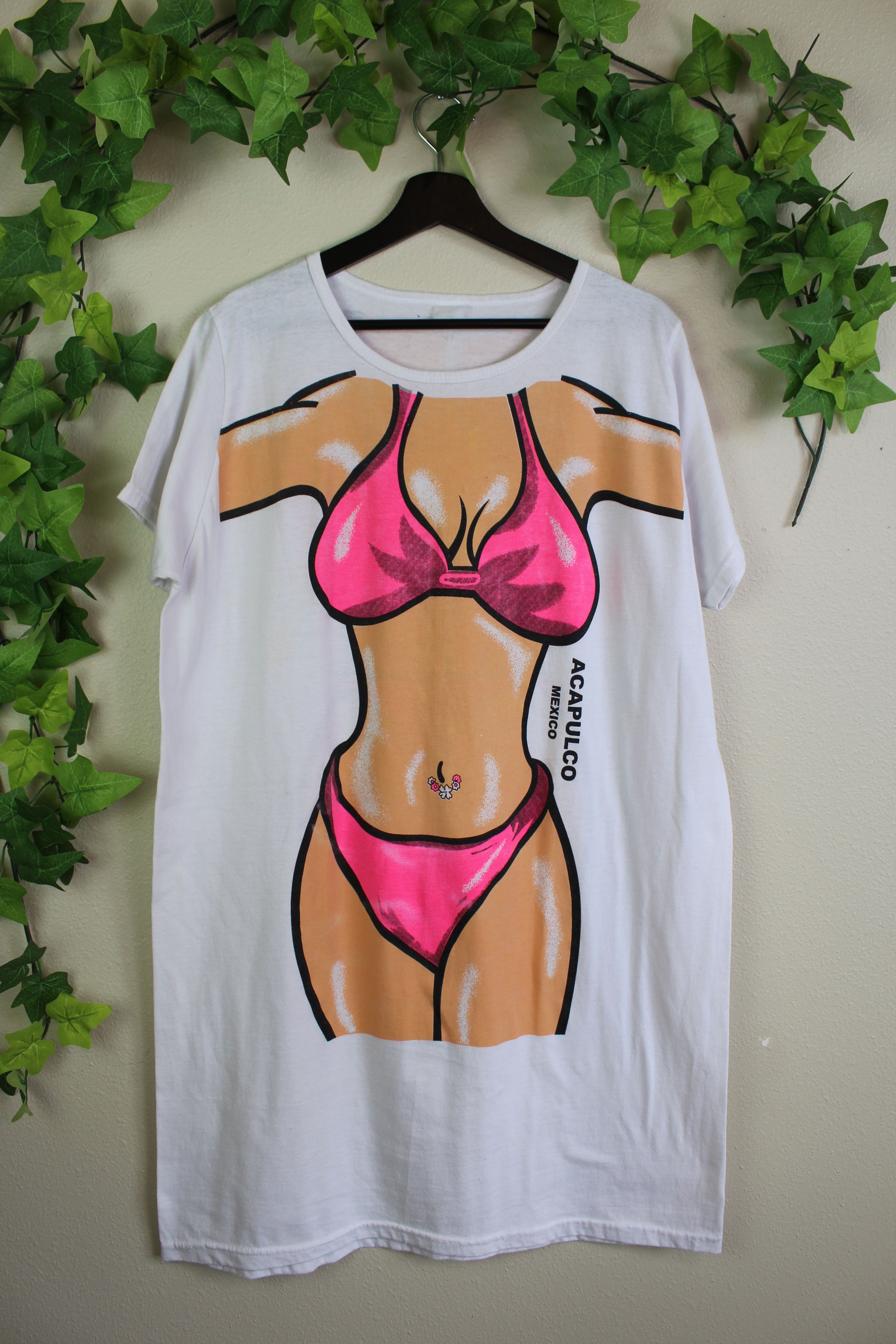 Other × Vintage BIKINI COVER UP SHIRT TEASE Size ONE SIZE - 1 Thumbnail