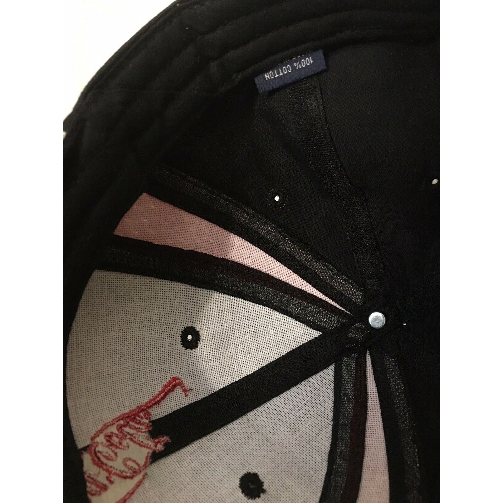 Coca Cola Coca-Cola Trucker Baseball Cap Black w/Red Lettering Bottle Size ONE SIZE - 6 Thumbnail