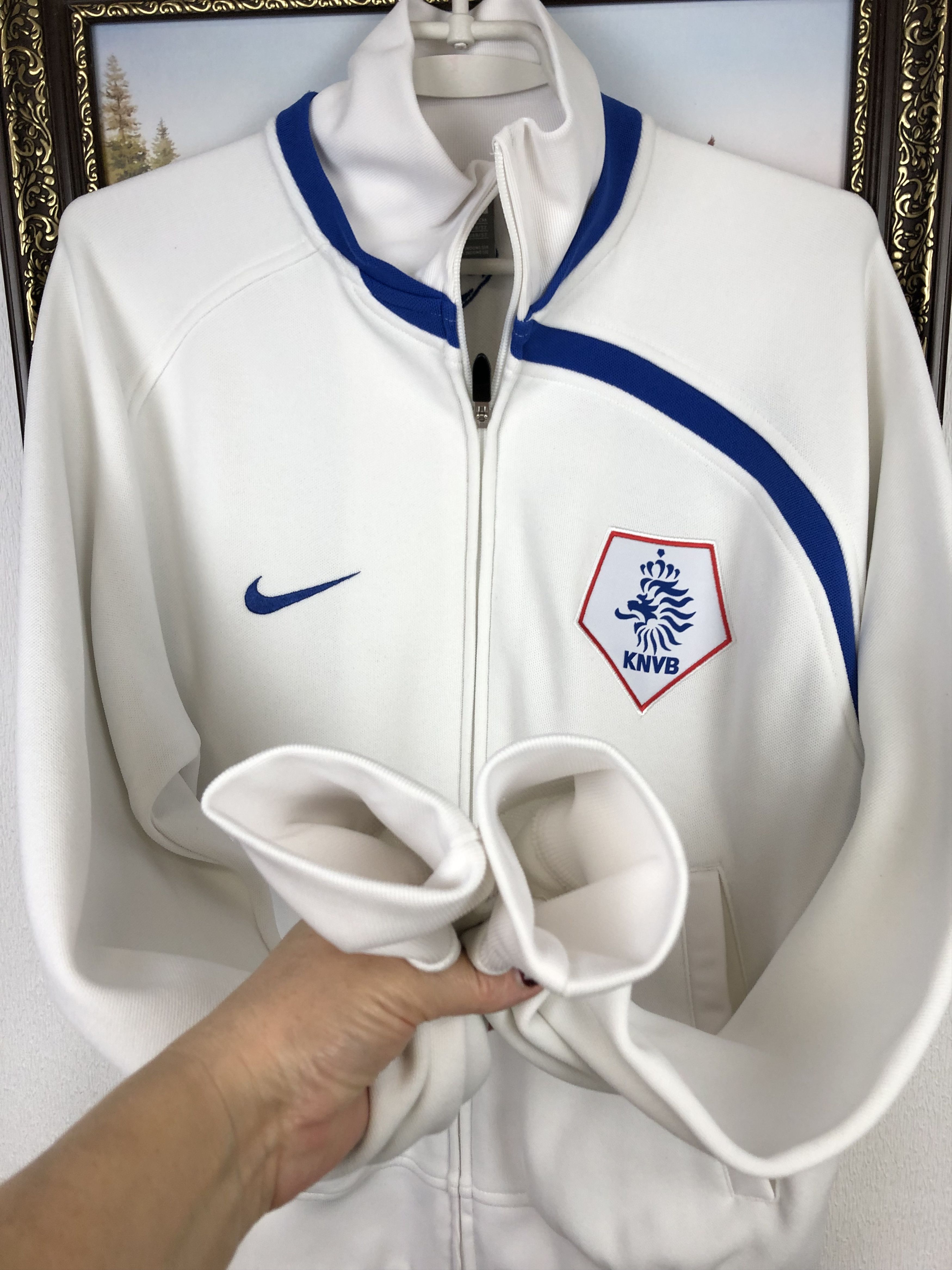 Nike Vintage Nike Netherlands Holland Football Jacket Soccer Size US M / EU 48-50 / 2 - 5 Thumbnail