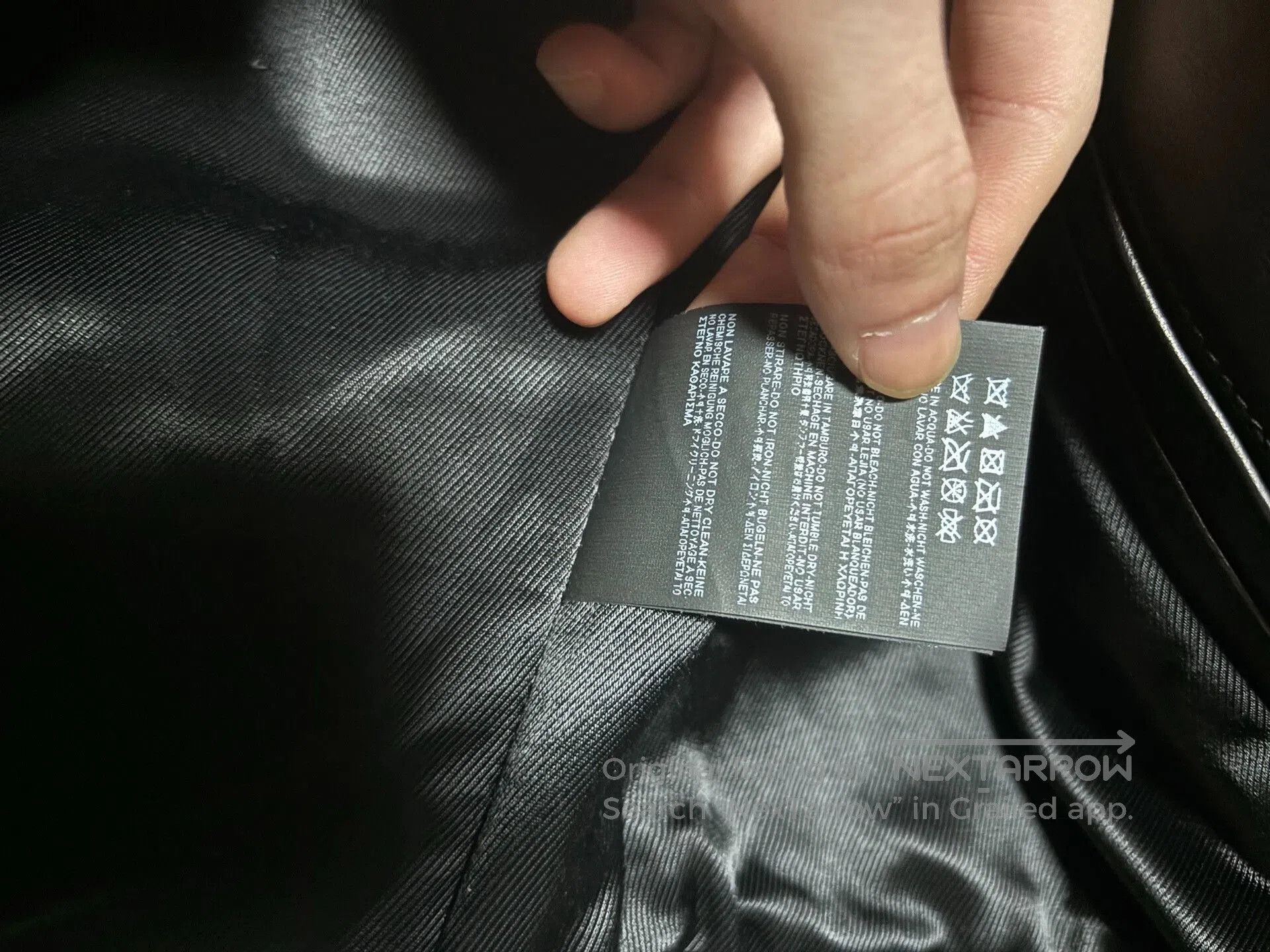 Saint Laurent Paris Saint Laurent L01 Leather Jacket. Size XXS / US 00 / IT 34 - 6 Thumbnail