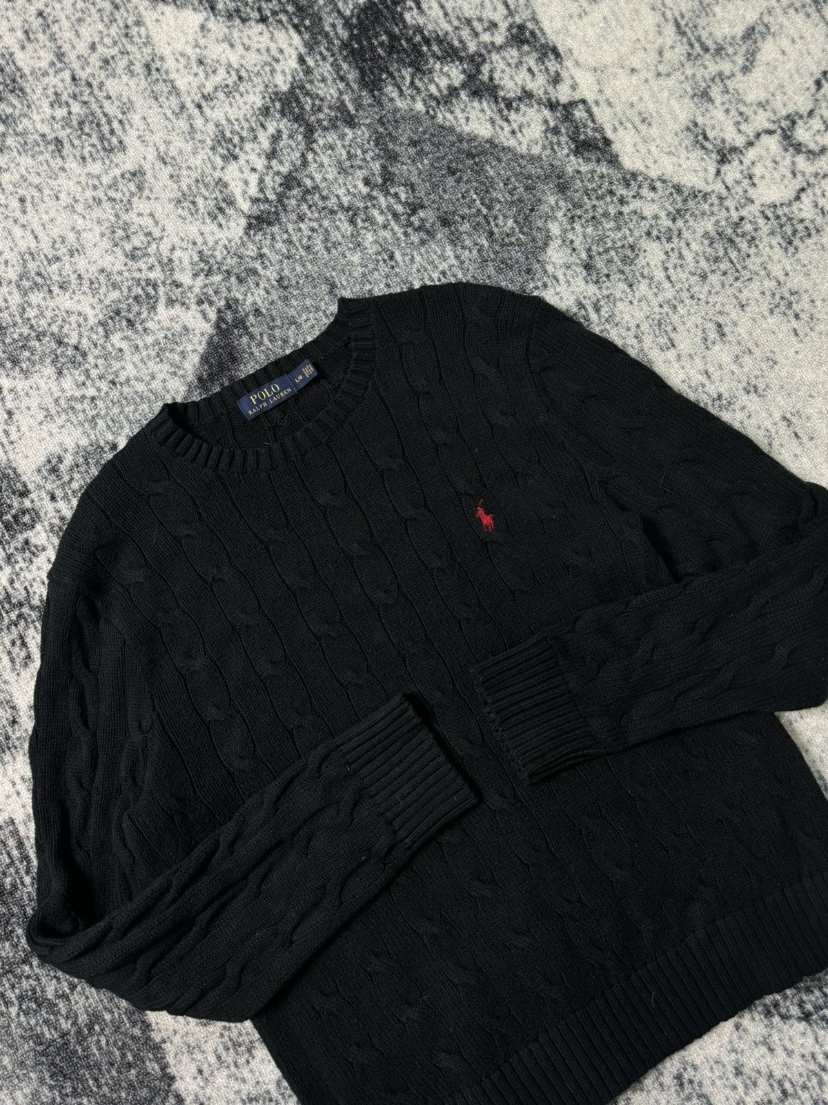 Vintage Vintage Polo Ralph Lauren Sweater Knitwear Red Pony Luxury Size US L / EU 52-54 / 3 - 6 Thumbnail