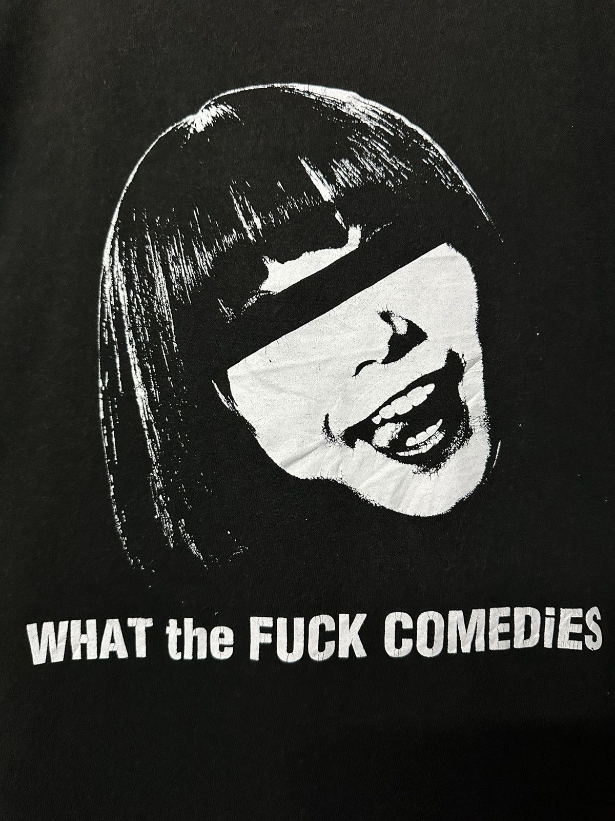 Japanese Brand × Vintage Vintage What The Fuck Comedies Sun Faded Tee Size US XL / EU 56 / 4 - 2 Thumbnail