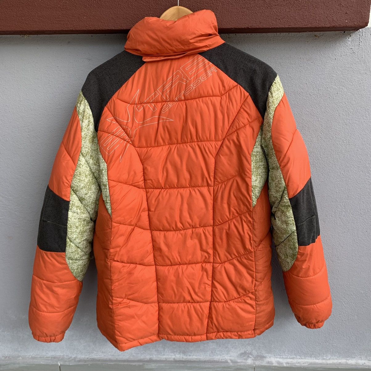 Japanese Brand Multicolor Puffer Down Jacket 800 TNF Size US L / EU 52-54 / 3 - 5 Thumbnail