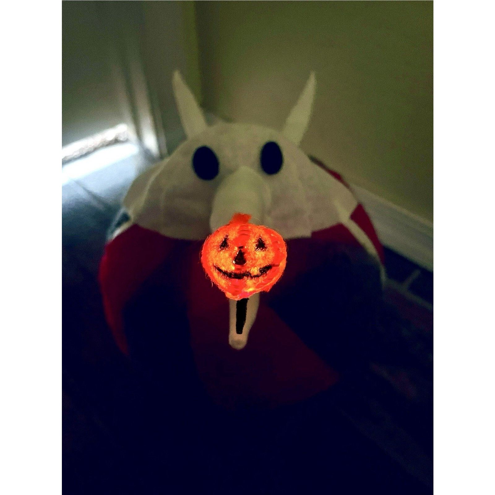 The Unbranded Brand Nightmare Before Christmas Zero Costume Hat Dog Lighted Nose Size ONE SIZE - 1 Thumbnail