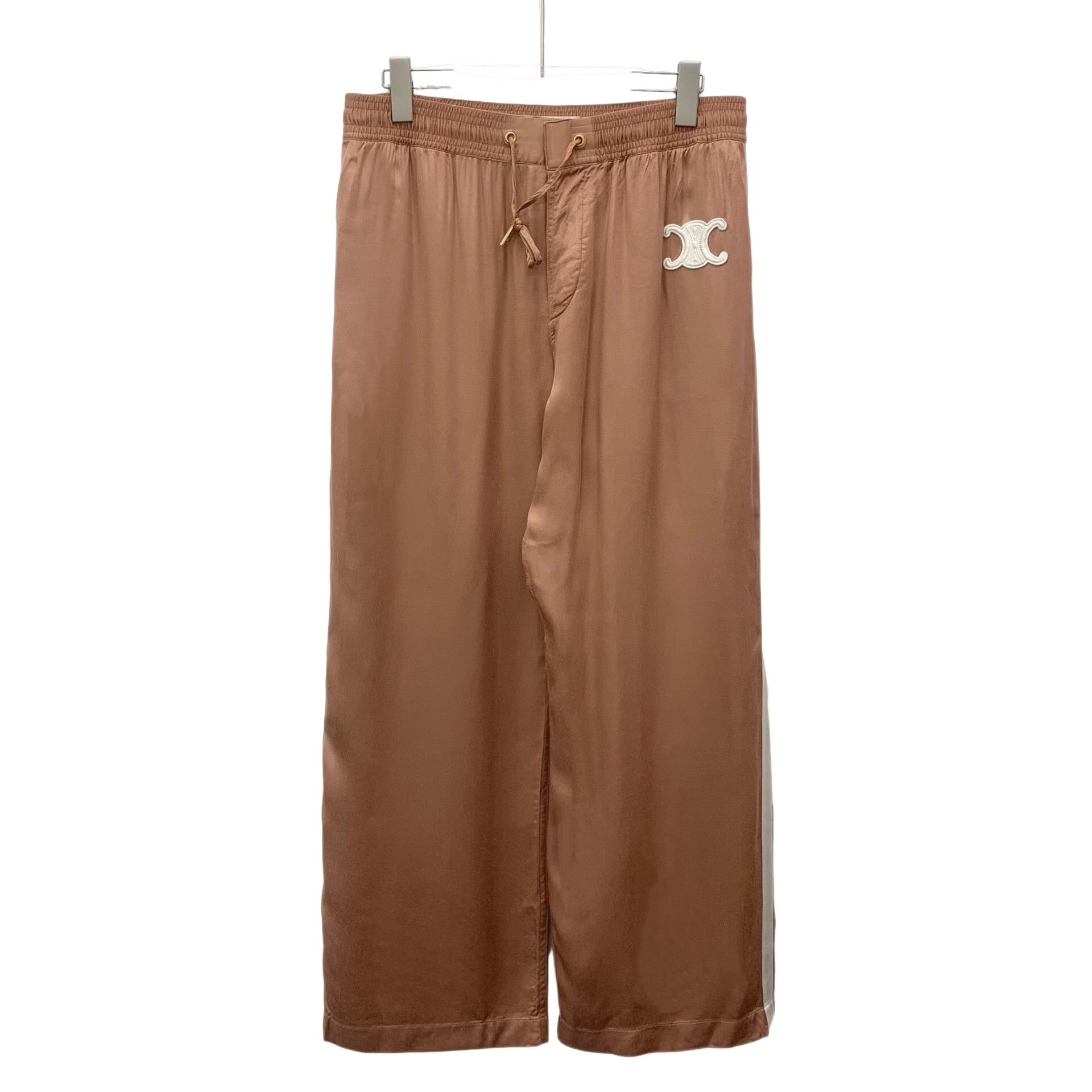 Celine Celine Triomphe Patch Viscose Pants Size 42 Size 30" / US 8 / IT 44 - 1 Thumbnail