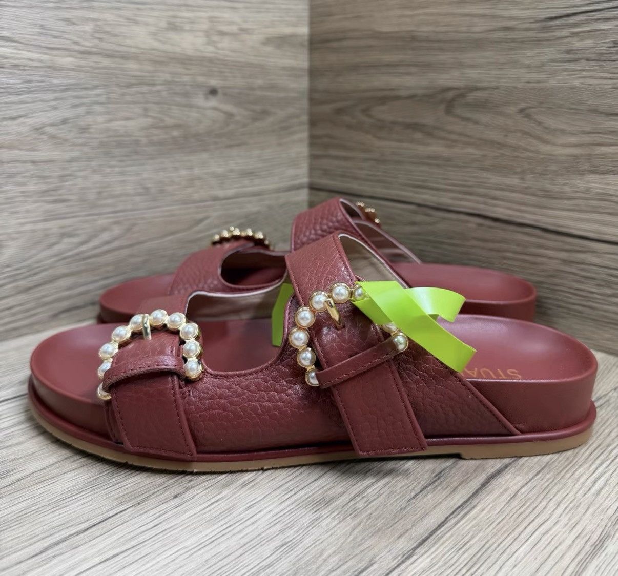 Stuart Weitzman Stuart Weitzman SW Pearl Platform Sandals J41 Size US 7 / IT 37 - 1 Thumbnail