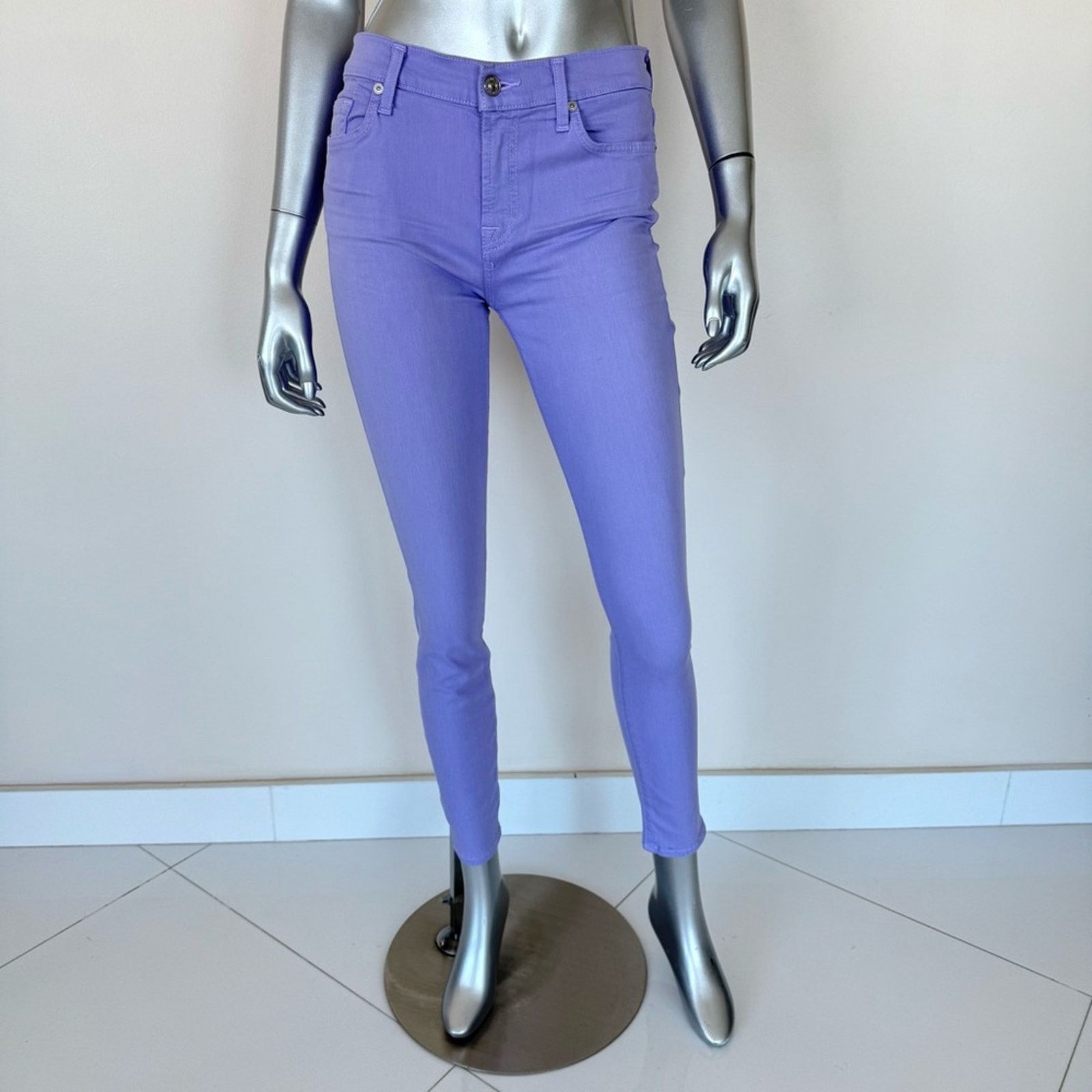 7 For All Mankind 7 for All Mankind women skinny jeans size 27 US Size 27" / US 4 / IT 40 - 1 Thumbnail