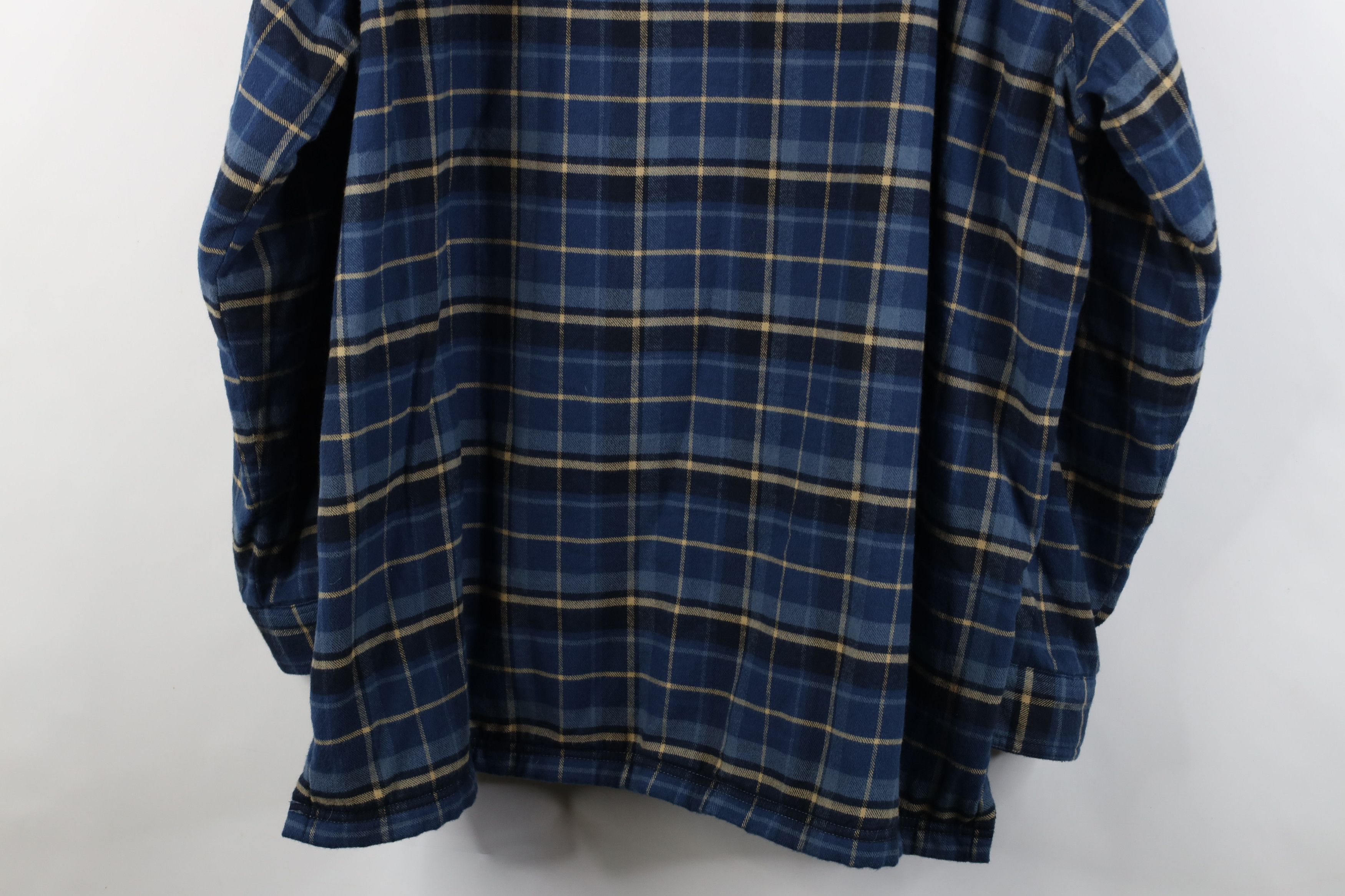 L.L. Bean Vintage LL Bean Lined Flannel Button Shirt Jacket Jac Shirt Size US XL / EU 56 / 4 - 12 Thumbnail