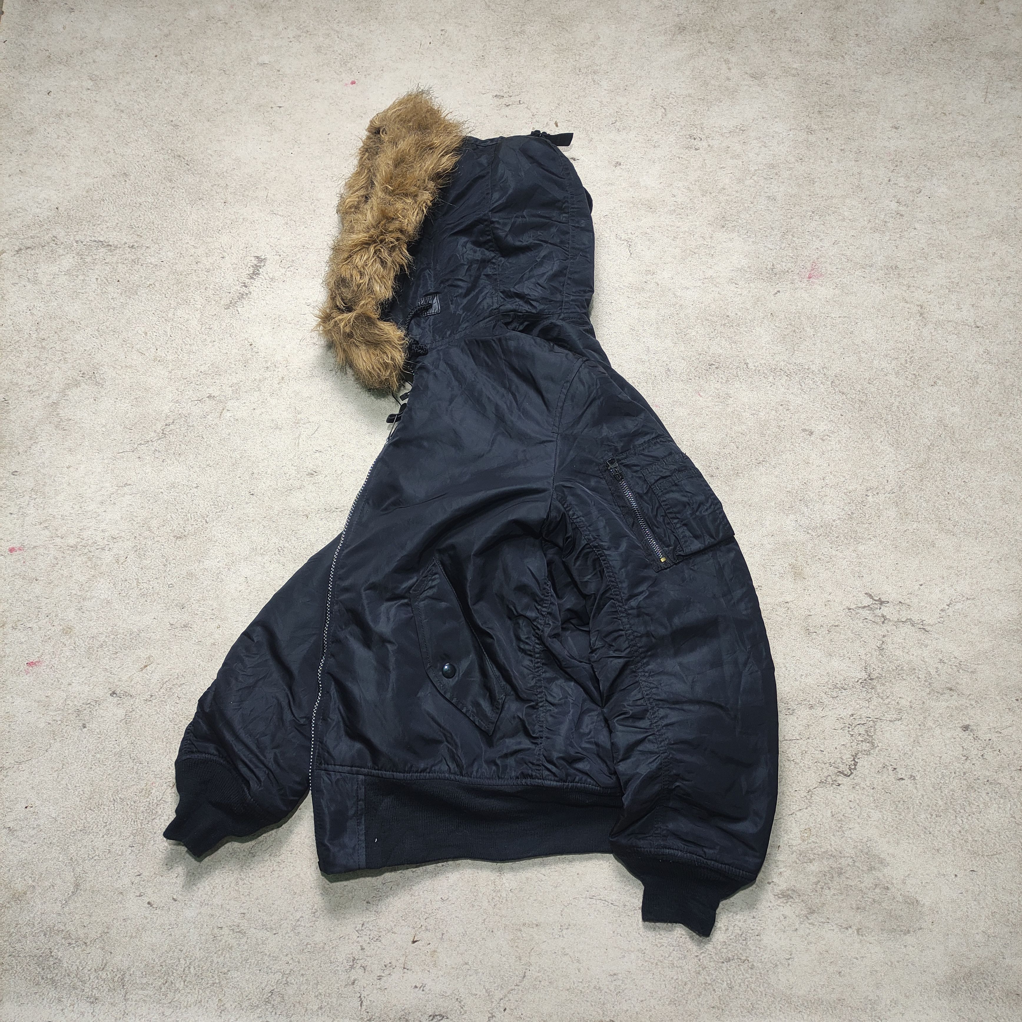 Buzz Rickson's Vintage Alpha Industries Fur Military Jacket 2000s Size US M / EU 48-50 / 2 - 13 Thumbnail