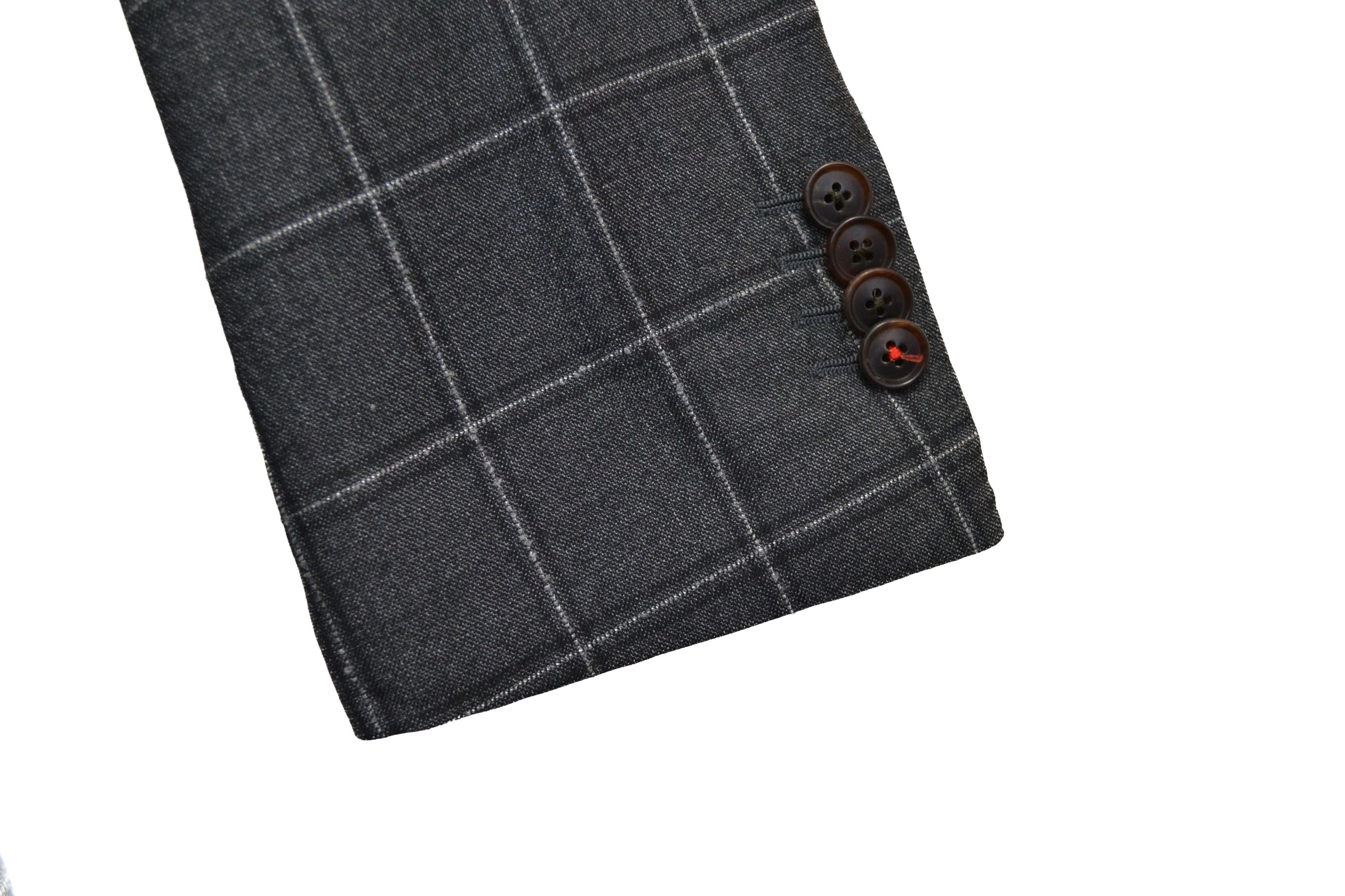 Suitsupply SuitSupply Super 130’s Pure Wool Sienna Check Blazer Size 48S - 3 Thumbnail