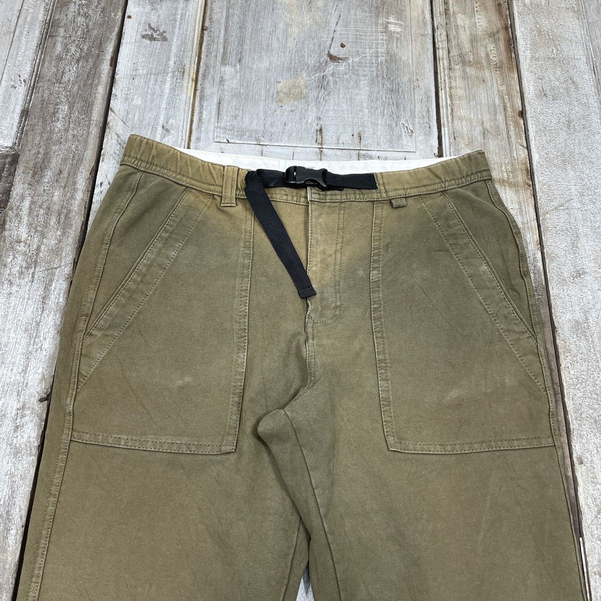 Japanese Brand × Vintage Vintage Back Number Bush Sweat pants Size US 30 / EU 46 - 3 Thumbnail