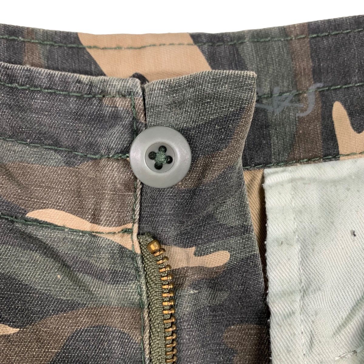 Japanese Brand TWENTY WORKS 6 Pocket Camo Cargo Tactical Pant #0172-C9 Size US 36 / EU 52 - 13 Thumbnail