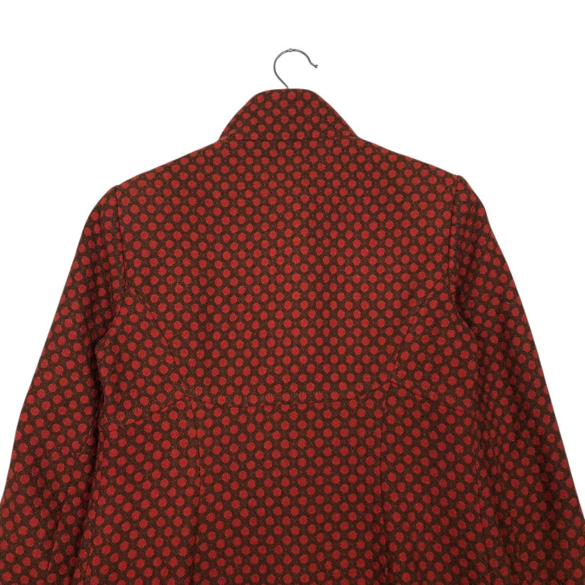 Benetton 🔥BUTTON WOOL POLKADOT DESIGN STILE BENETTON JACKET Size M / US 6-8 / IT 42-44 - 11 Thumbnail