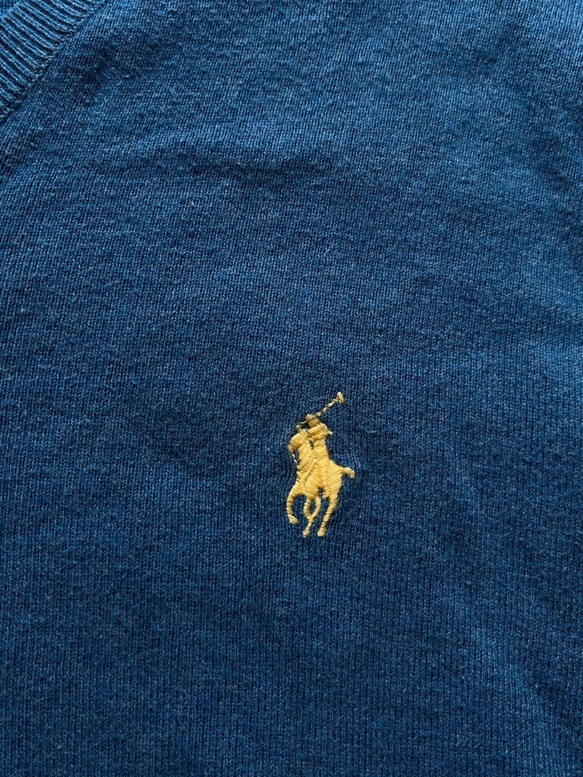 Polo Ralph Lauren Ralph Lauren Small Pony V-Neck 100% Pima Cotton Sz XL Size US XL / EU 56 / 4 - 2 Thumbnail